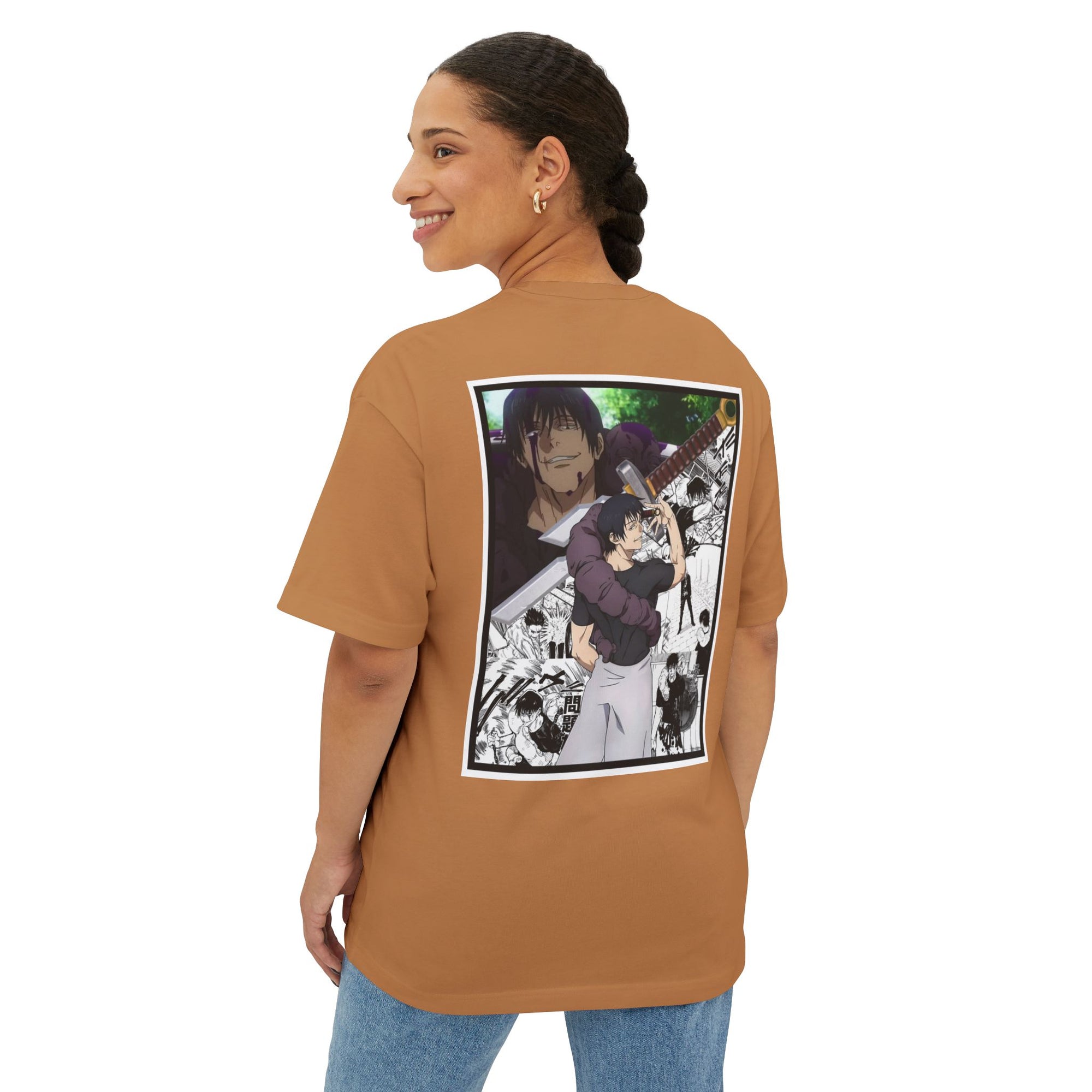 Camiseta extragrande Toji Fushiguro (JUJUTSU KAISEN)