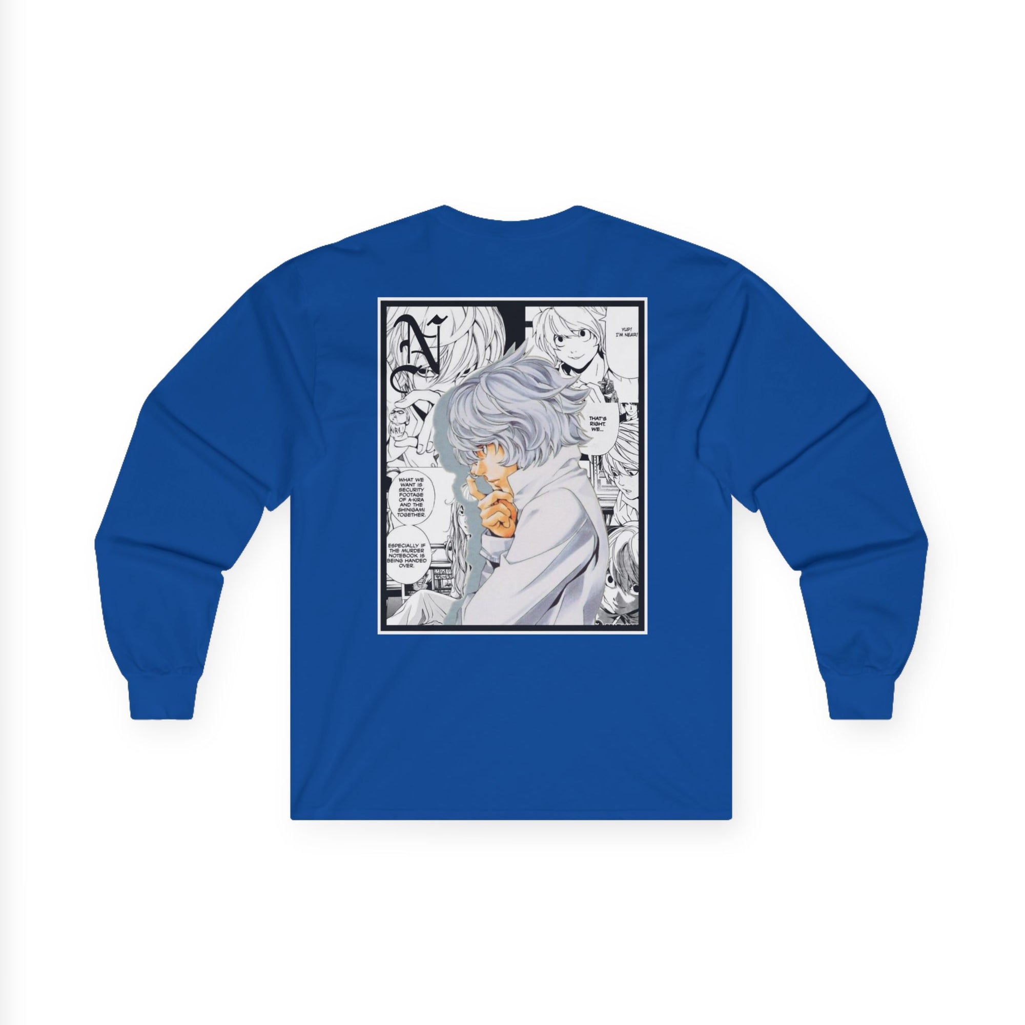 N. (DEATH NOTE) Long Sleeve