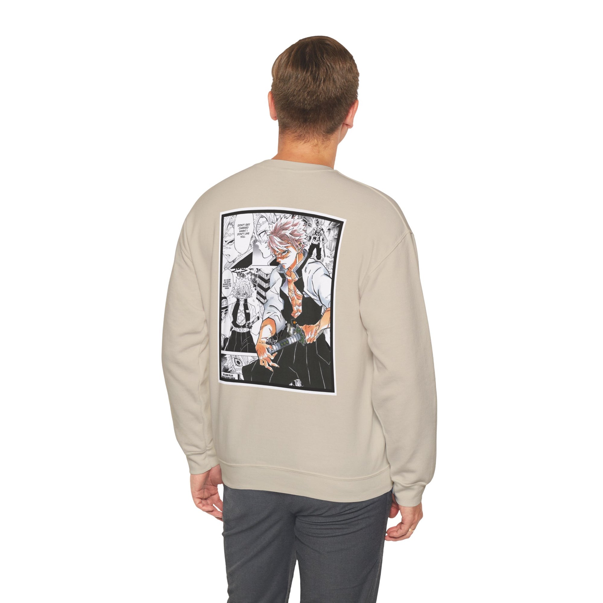 Sudadera con cuello redondo Sanemi Shinazugawa (DEMON SLAYER)