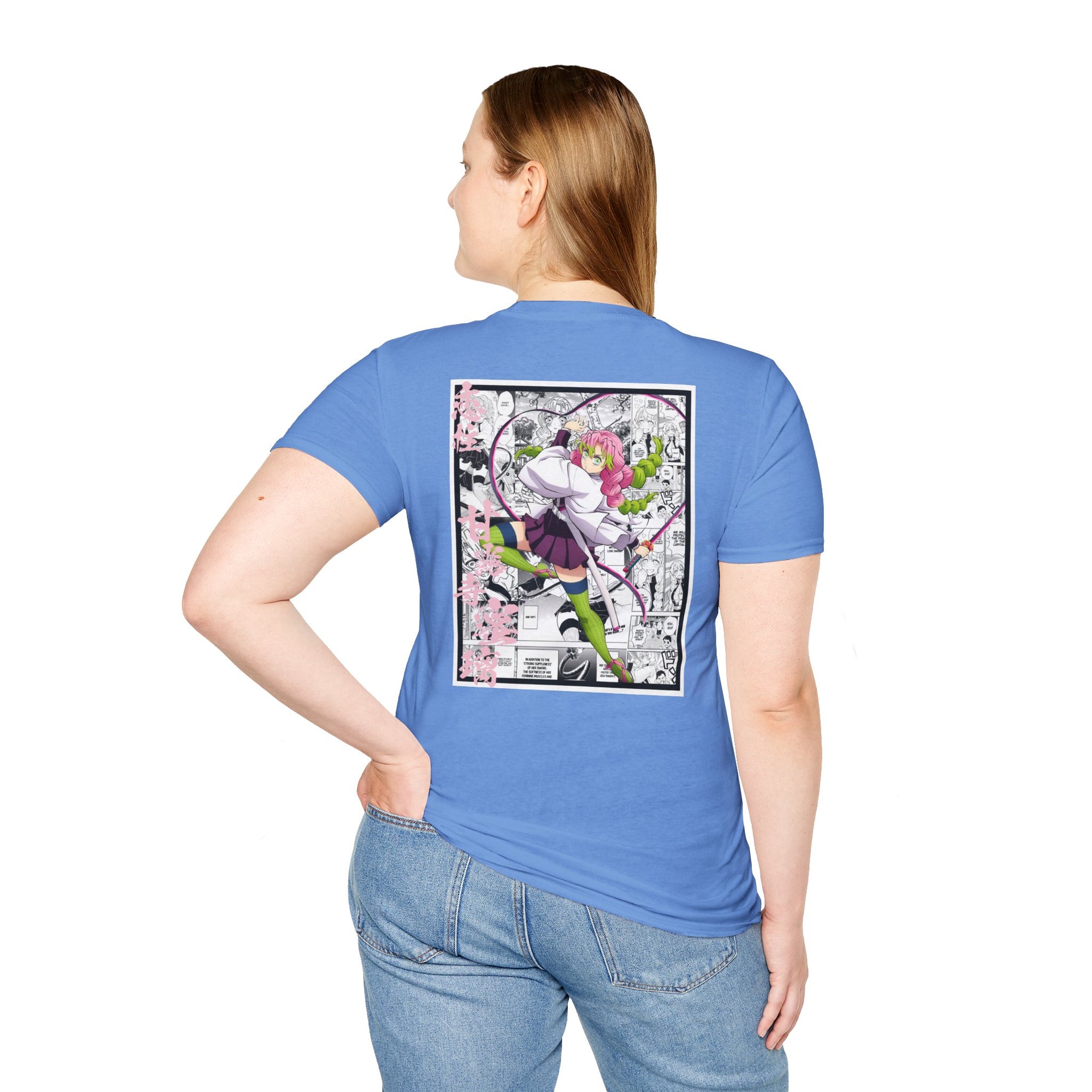 Camiseta informal Kanroji Mitsuri (DEMON SLAYER)