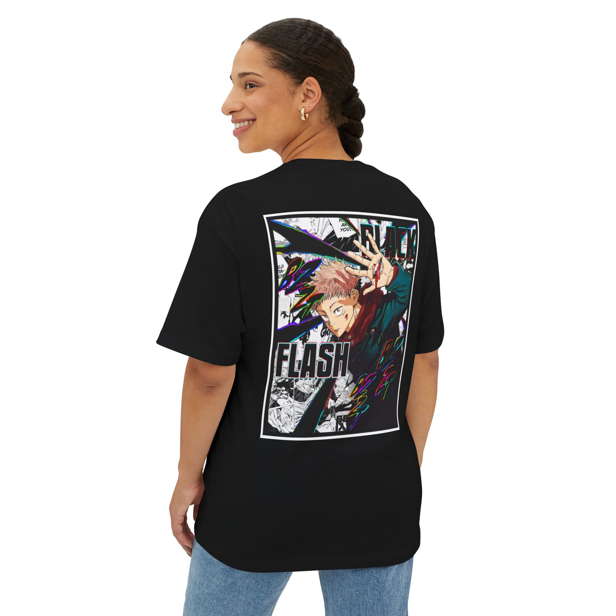 Camiseta extragrande Yuji Itadori (JUJUTSU KAISEN)