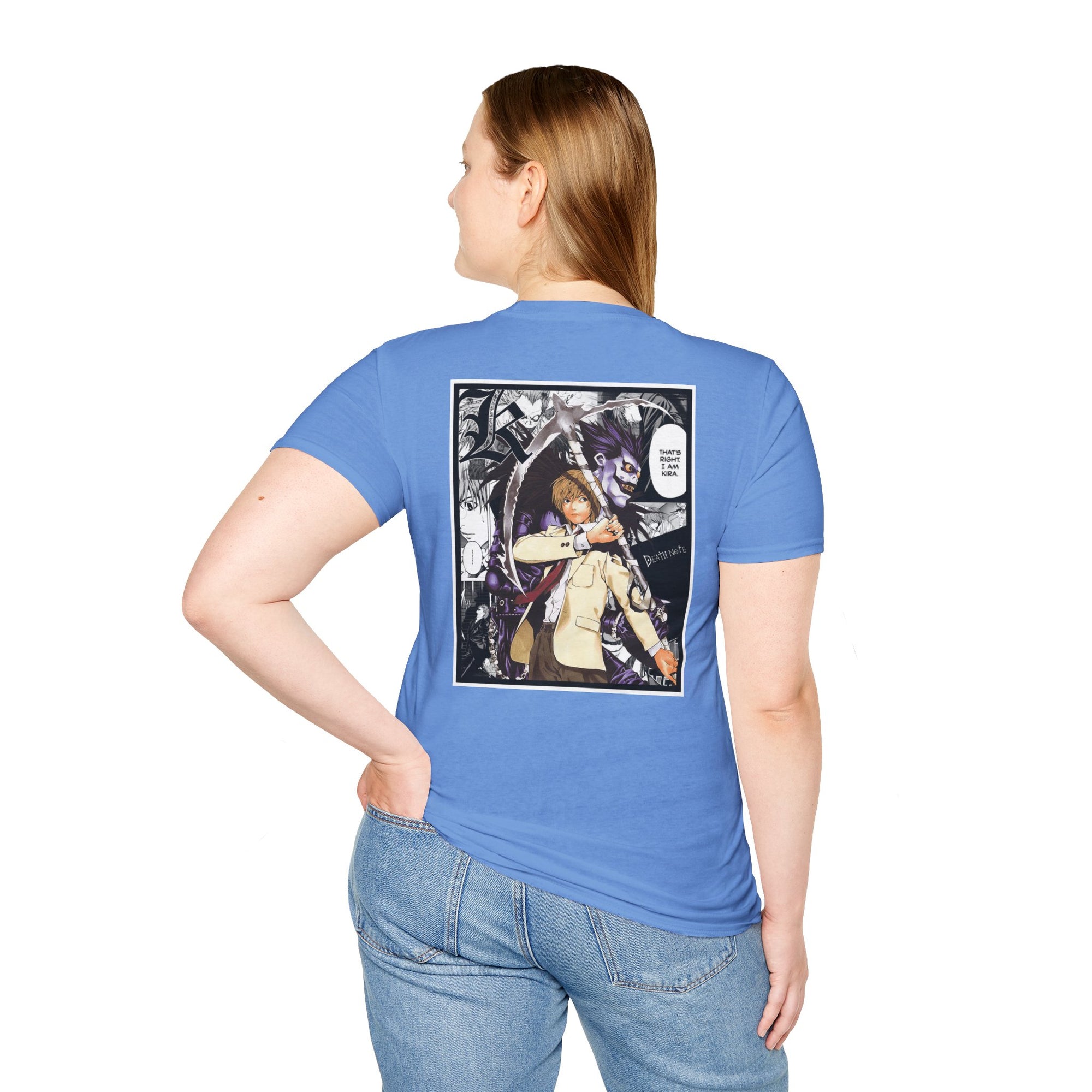 Camiseta informal de Light Yagami (DEATH NOTE)