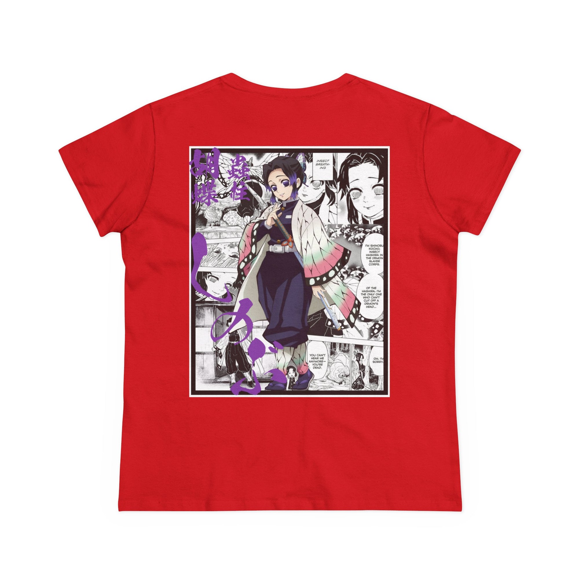 Camiseta de mujer Shinobu Kochō (DEMON SLAYER)