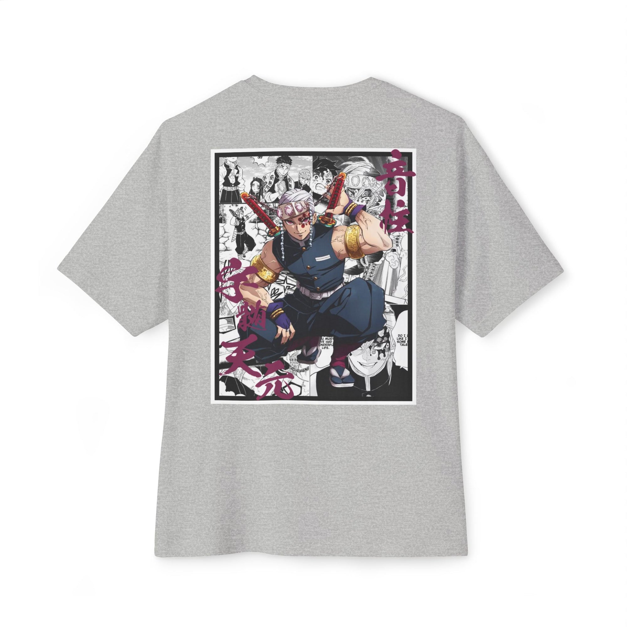Camiseta extragrande de Tengen Uzui (DEMON SLAYER)