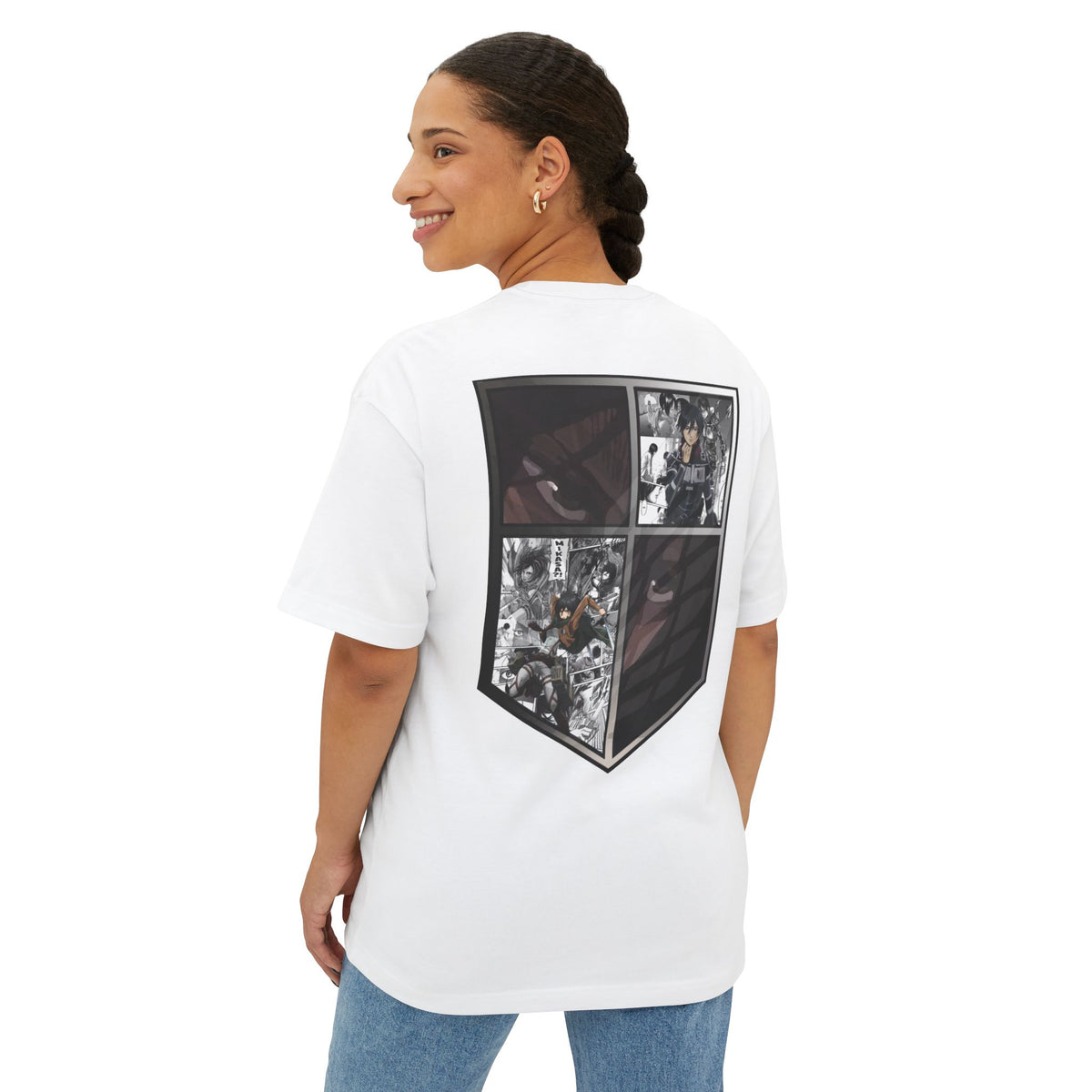 Mikasa Ackerman (ATTACK ON TITAN) Premium Oversized Tee