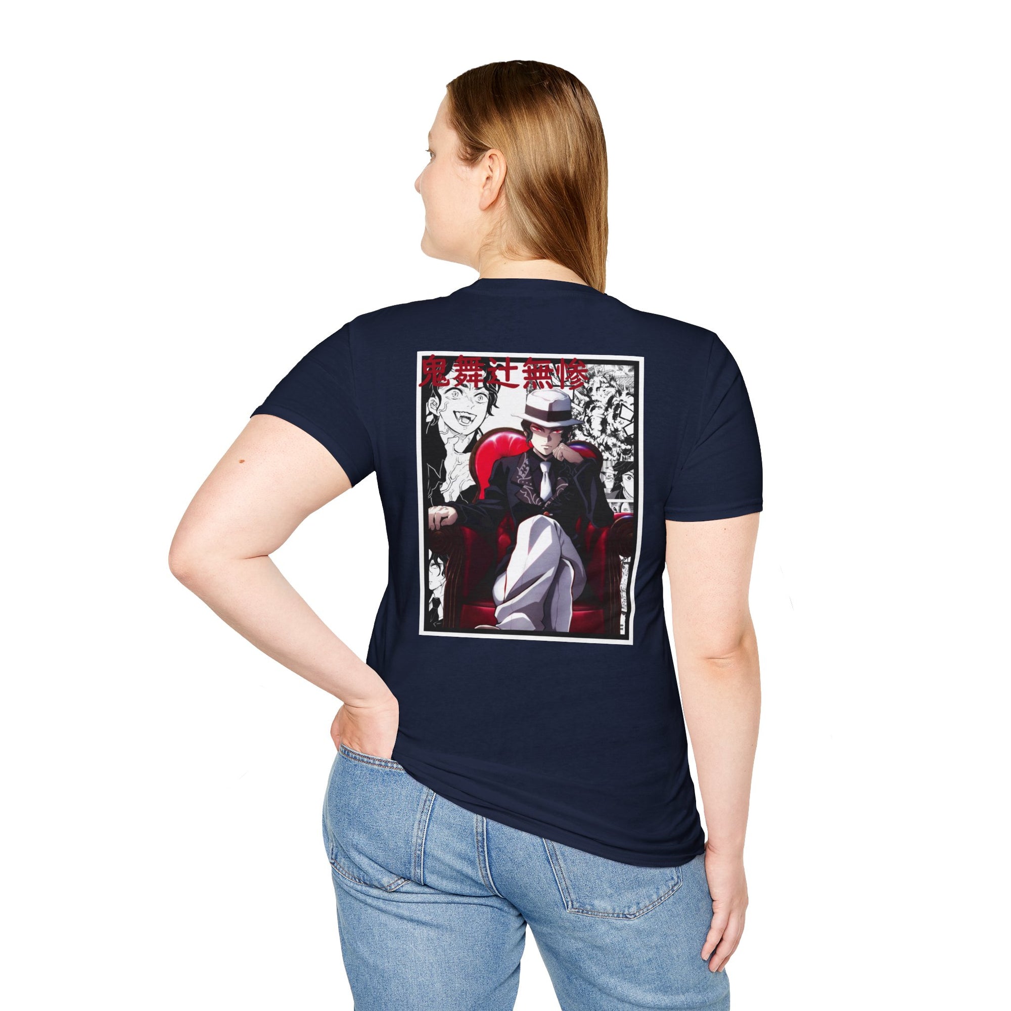 Camiseta informal Muzan Kibutsuji (DEMON SLAYER)