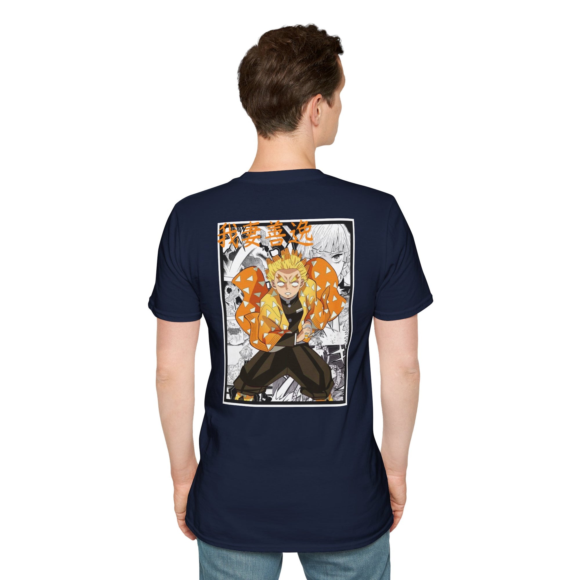 Camiseta informal Zenitsu Agatsuma (DEMON SLAYER)