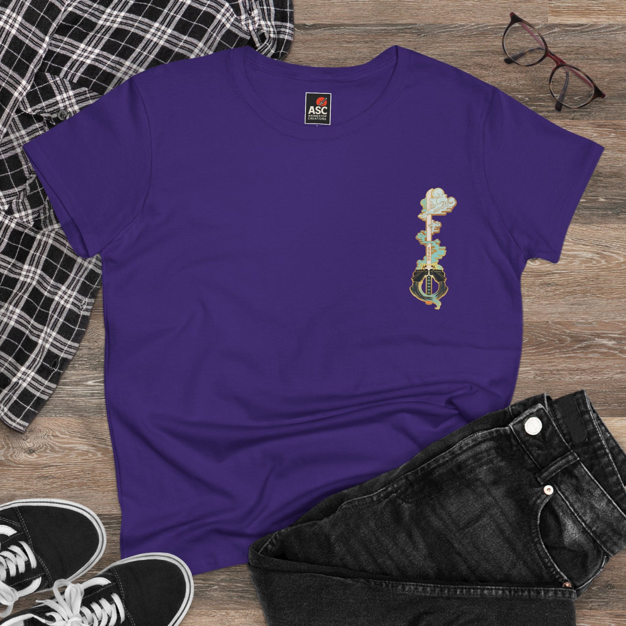 Camiseta de mujer de Muichiro Tokito (DEMON SLAYER)