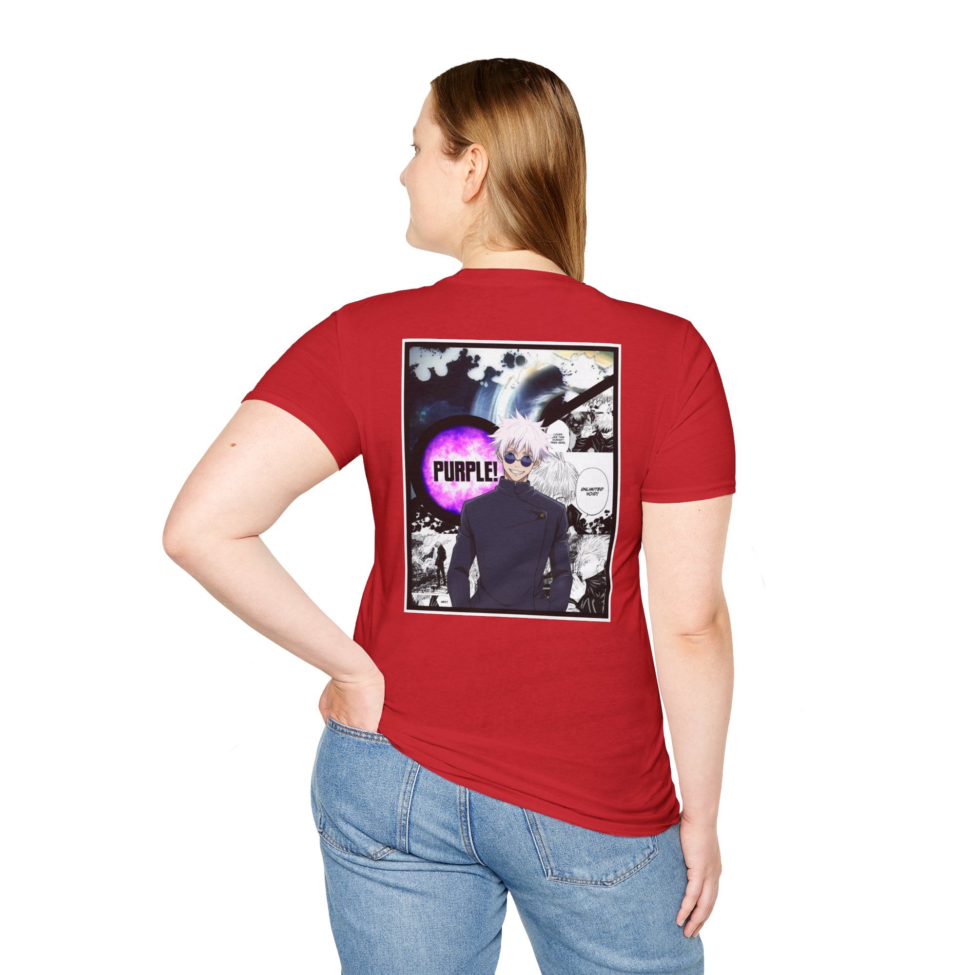 Camiseta informal Satoru Gojo (JUJUTSU KAISEN)