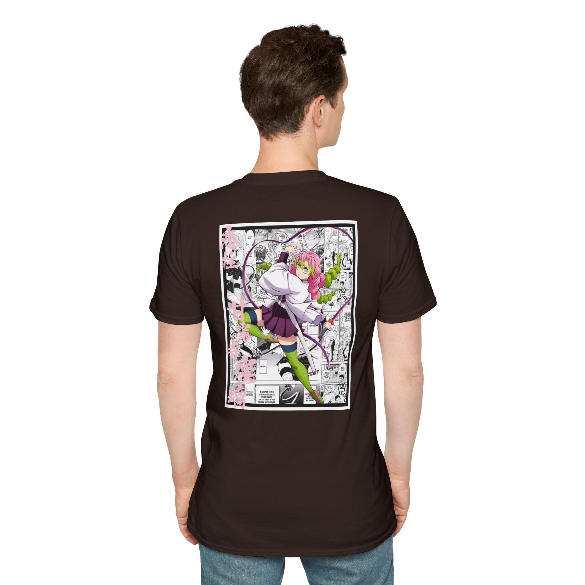 Camiseta informal Kanroji Mitsuri (DEMON SLAYER)
