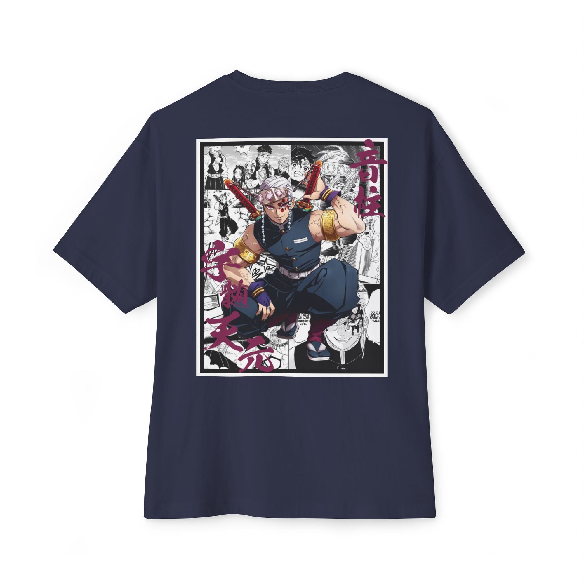 Camiseta extragrande de Tengen Uzui (DEMON SLAYER)