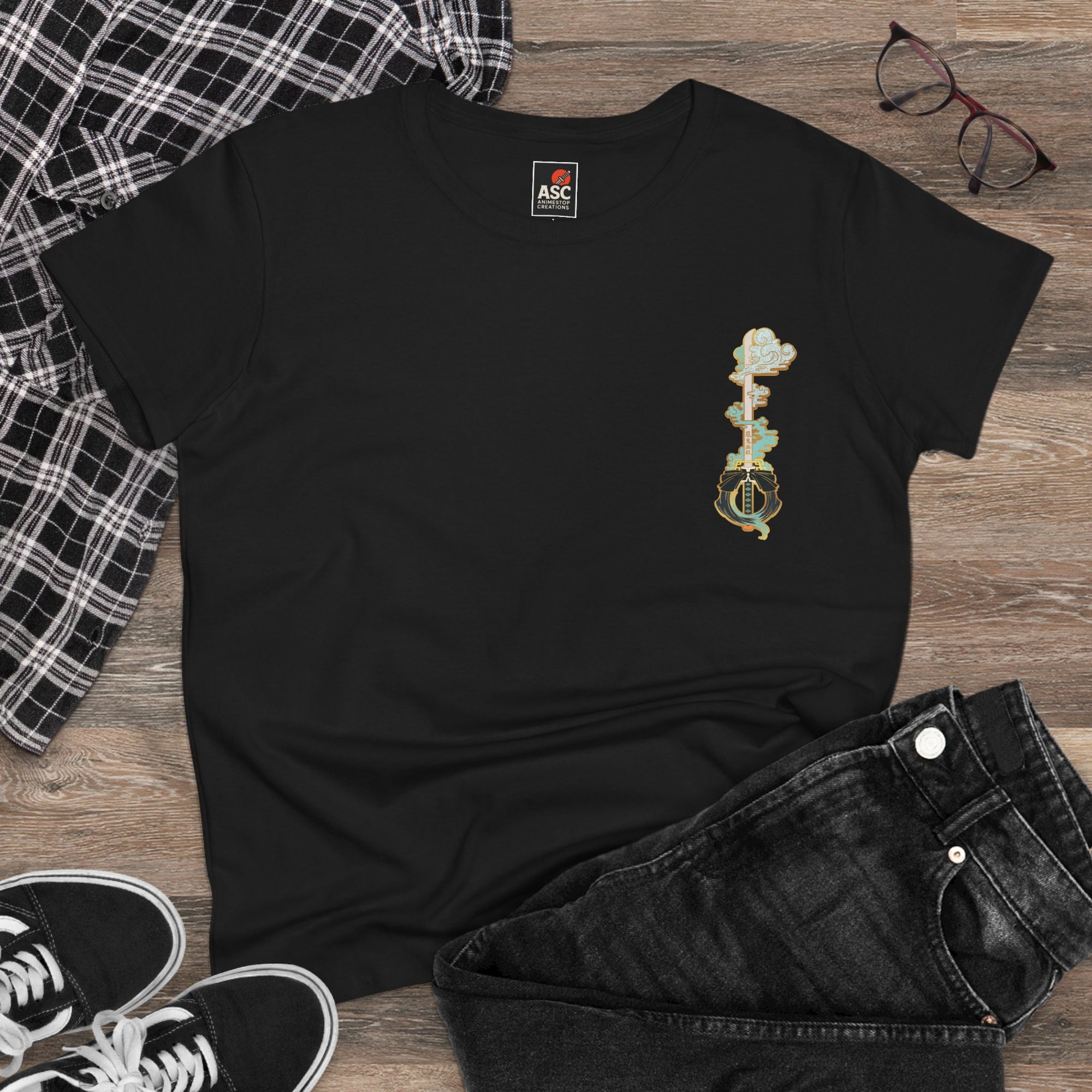 Camiseta de mujer de Muichiro Tokito (DEMON SLAYER)