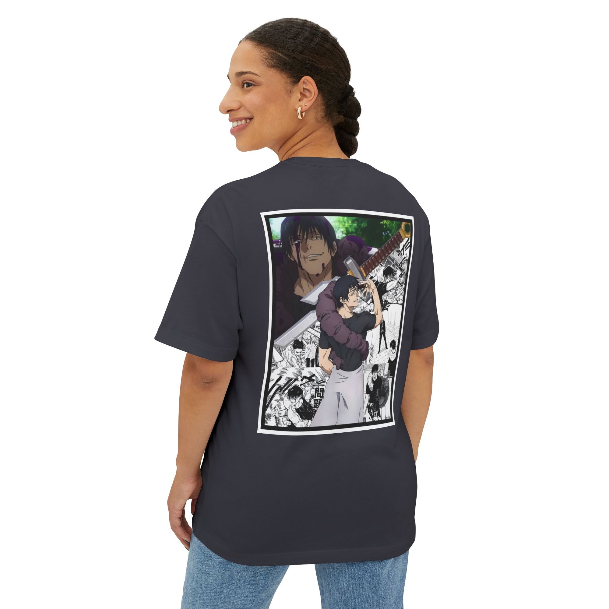 Camiseta extragrande Toji Fushiguro (JUJUTSU KAISEN)