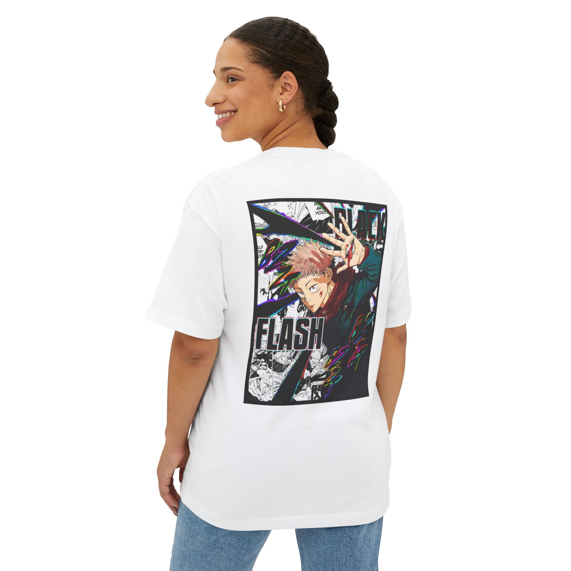 Camiseta extragrande Yuji Itadori (JUJUTSU KAISEN)