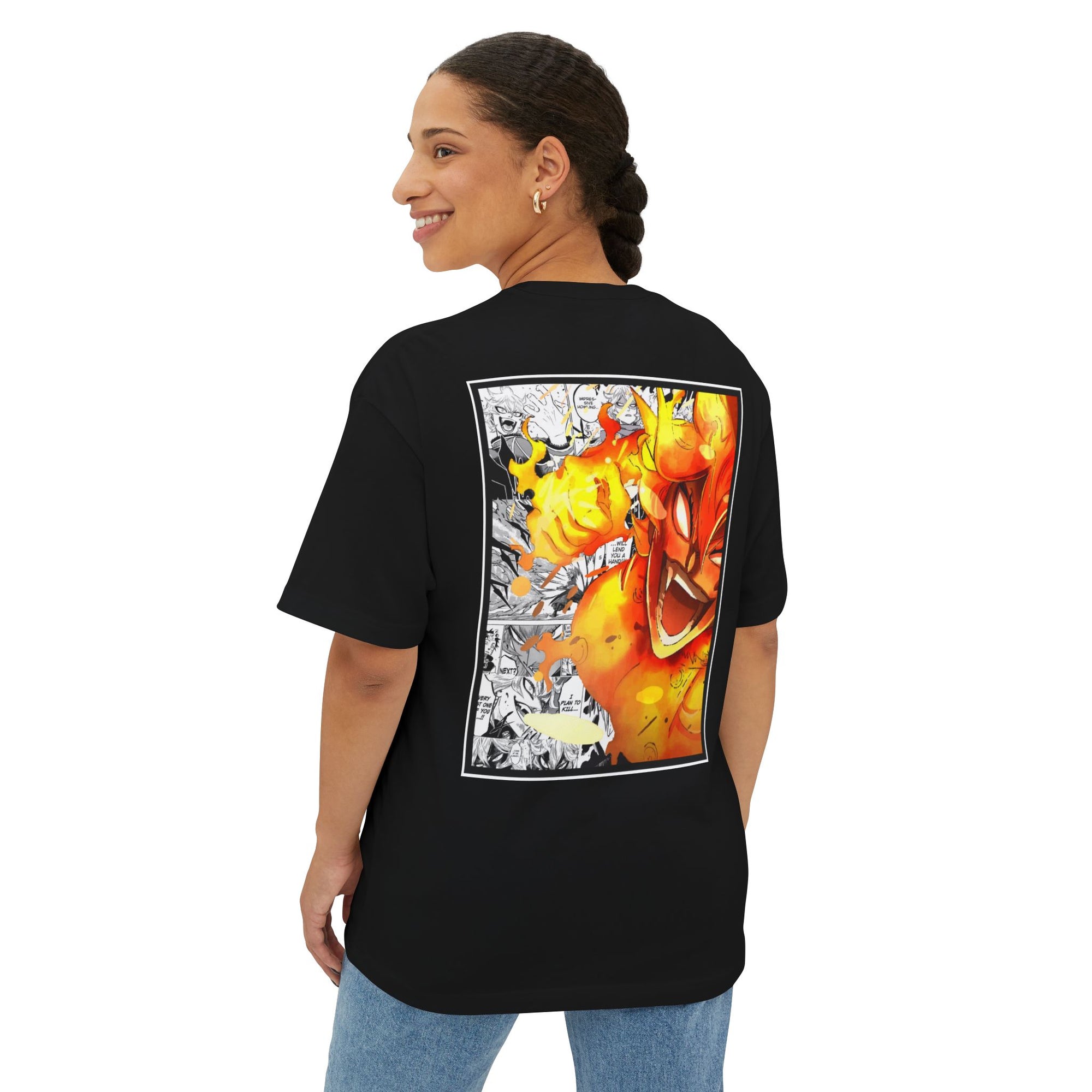 Mereoleona Vermillion (Black Clover) Premium Oversized Tee