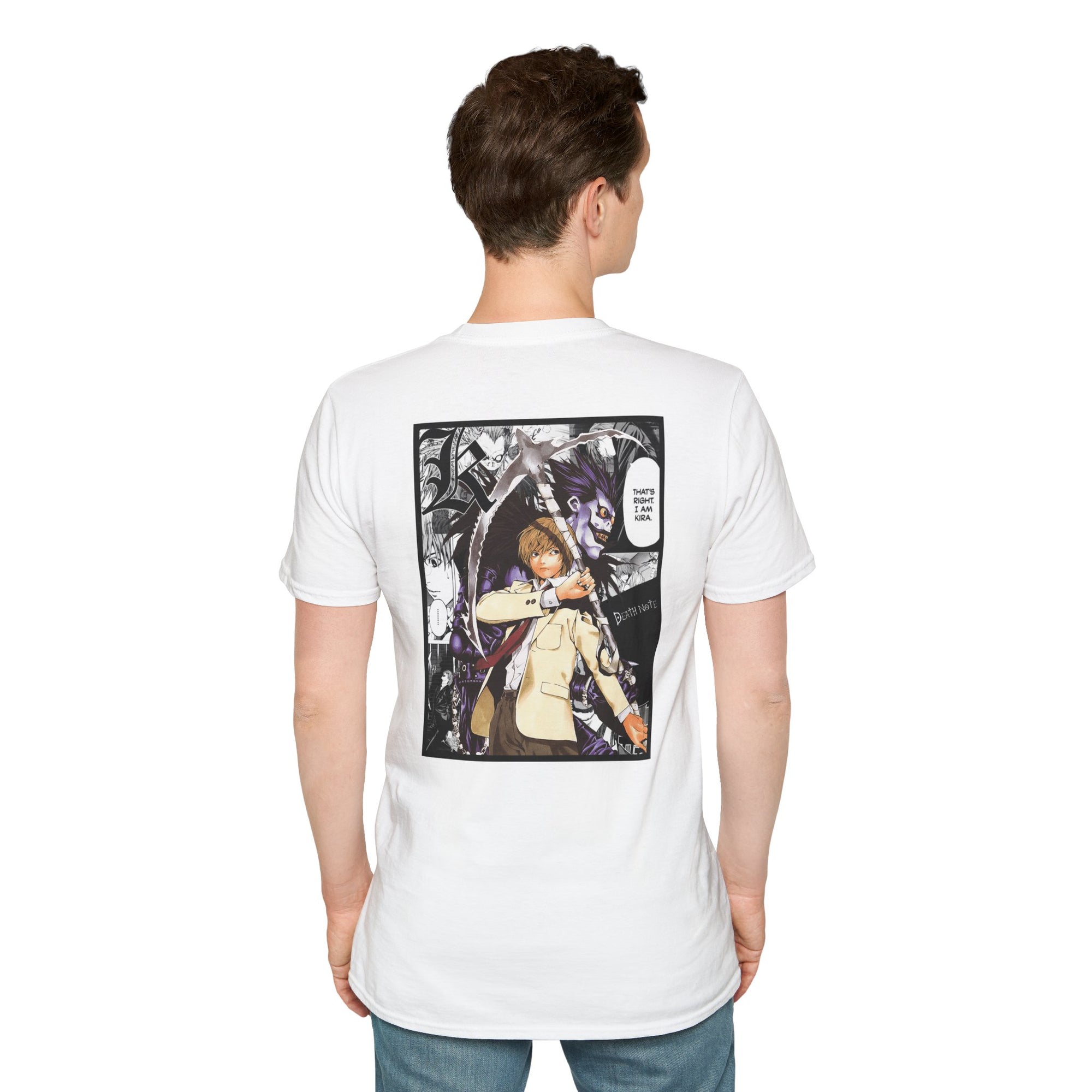 Camiseta informal de Light Yagami (DEATH NOTE)