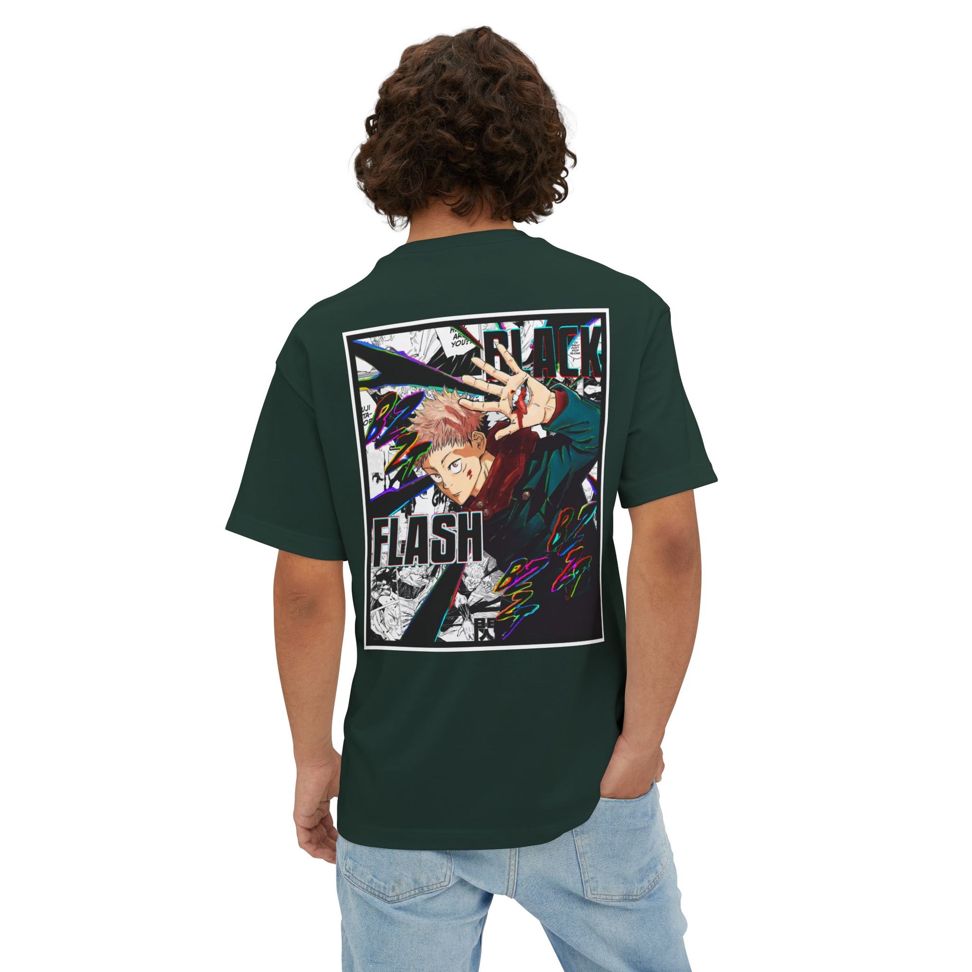 Camiseta extragrande Yuji Itadori (JUJUTSU KAISEN)