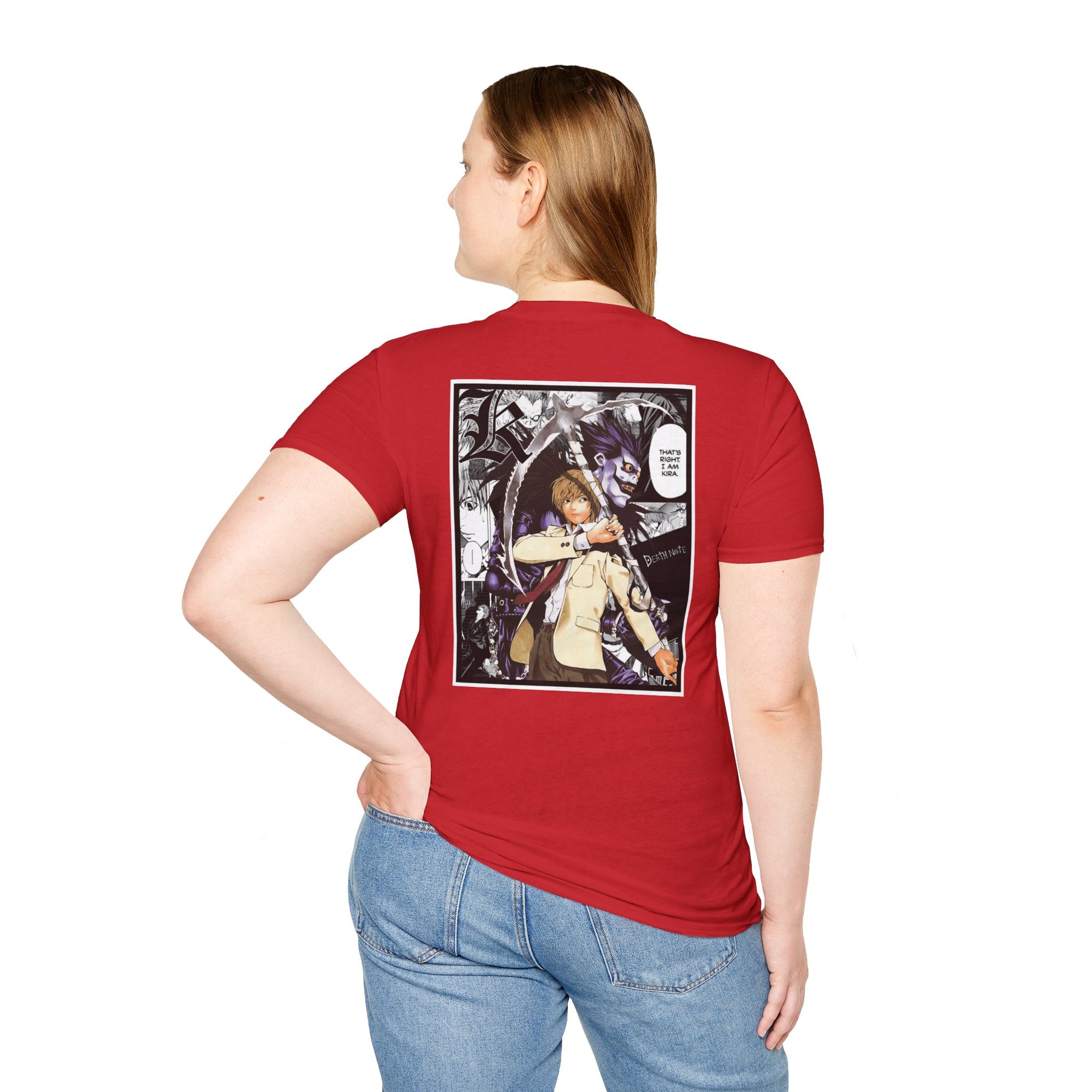 Camiseta informal de Light Yagami (DEATH NOTE)