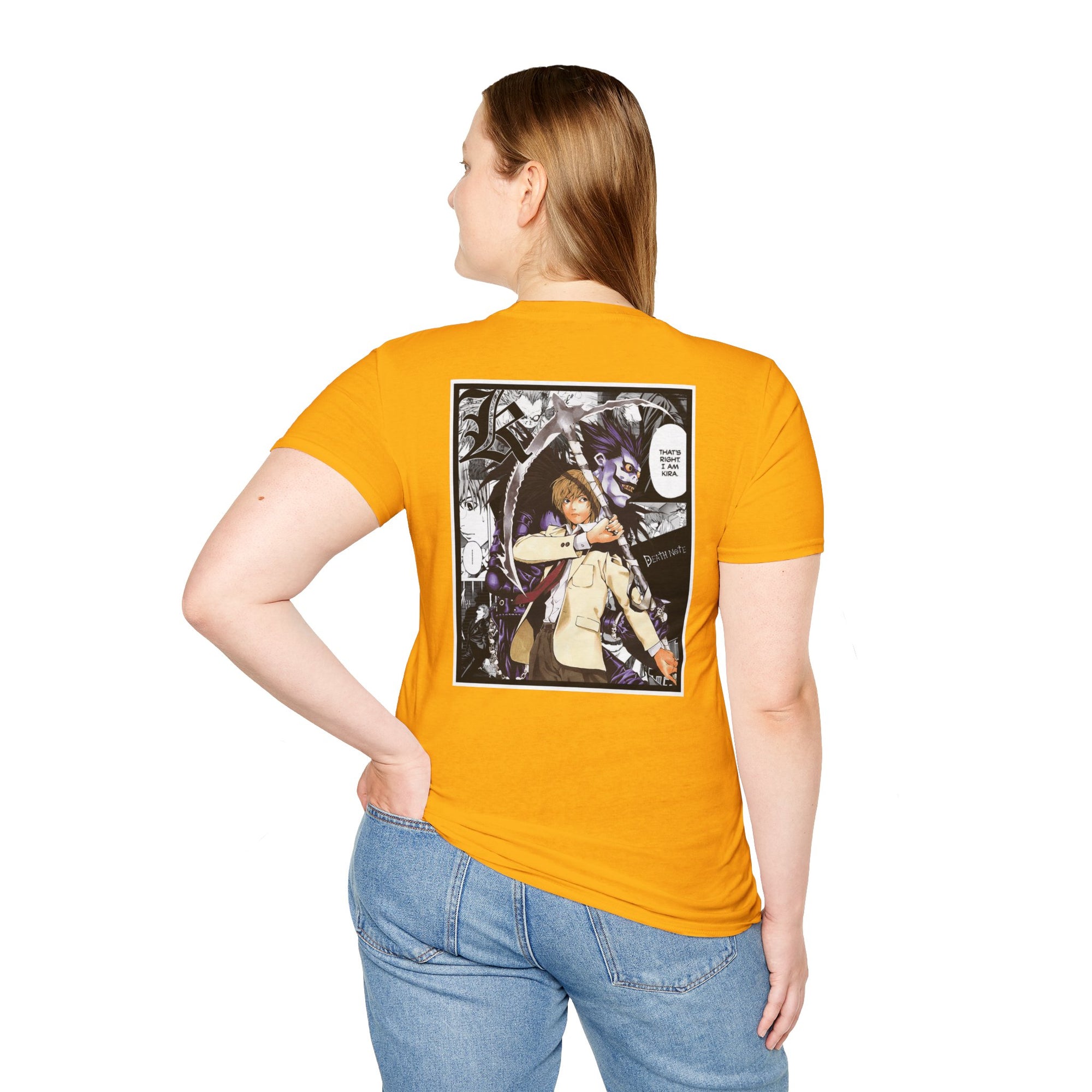 Camiseta informal de Light Yagami (DEATH NOTE)
