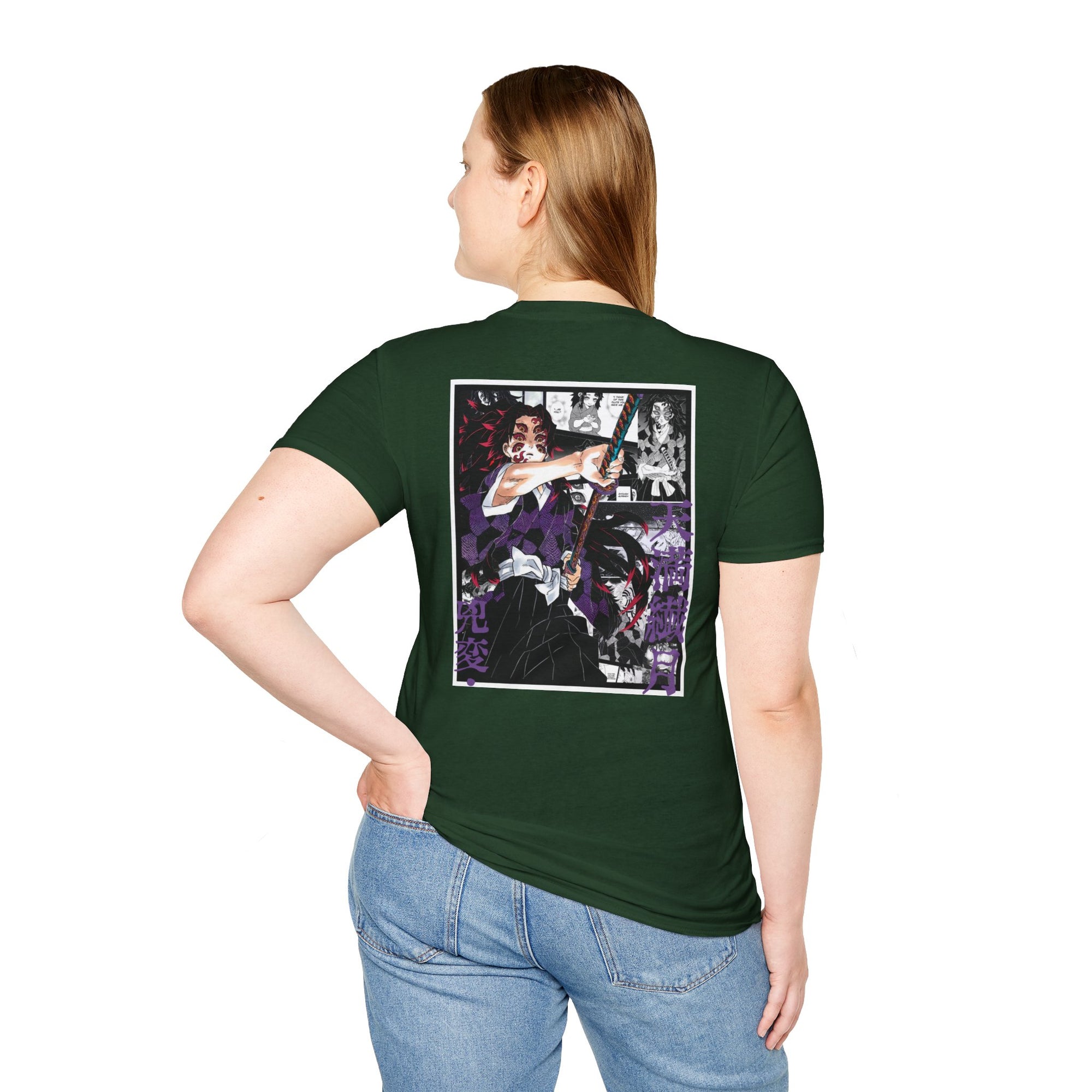 Camiseta informal Kokushibo (DEMON SLAYER)