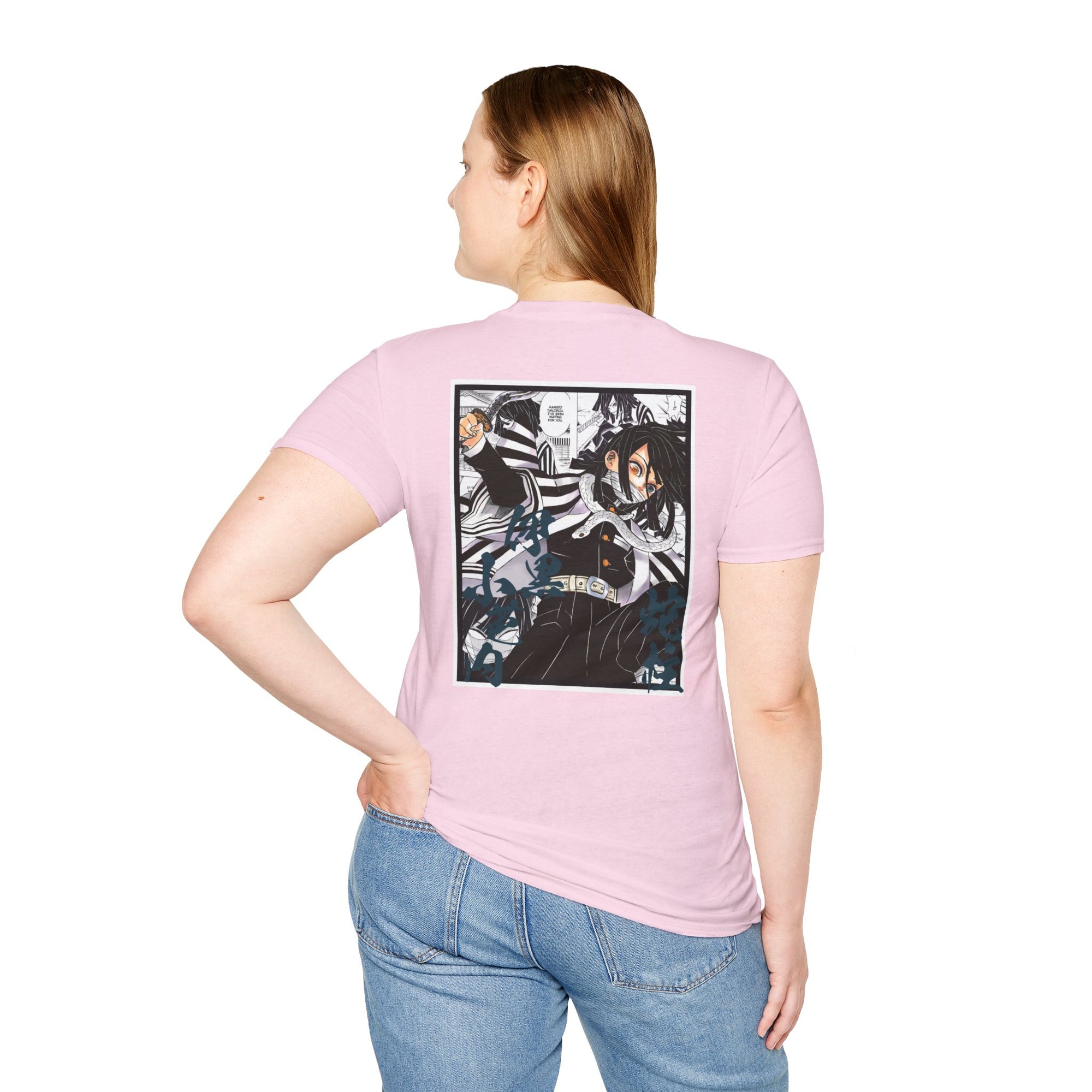 Camiseta informal Obanai Iguro (DEMON SLAYER)