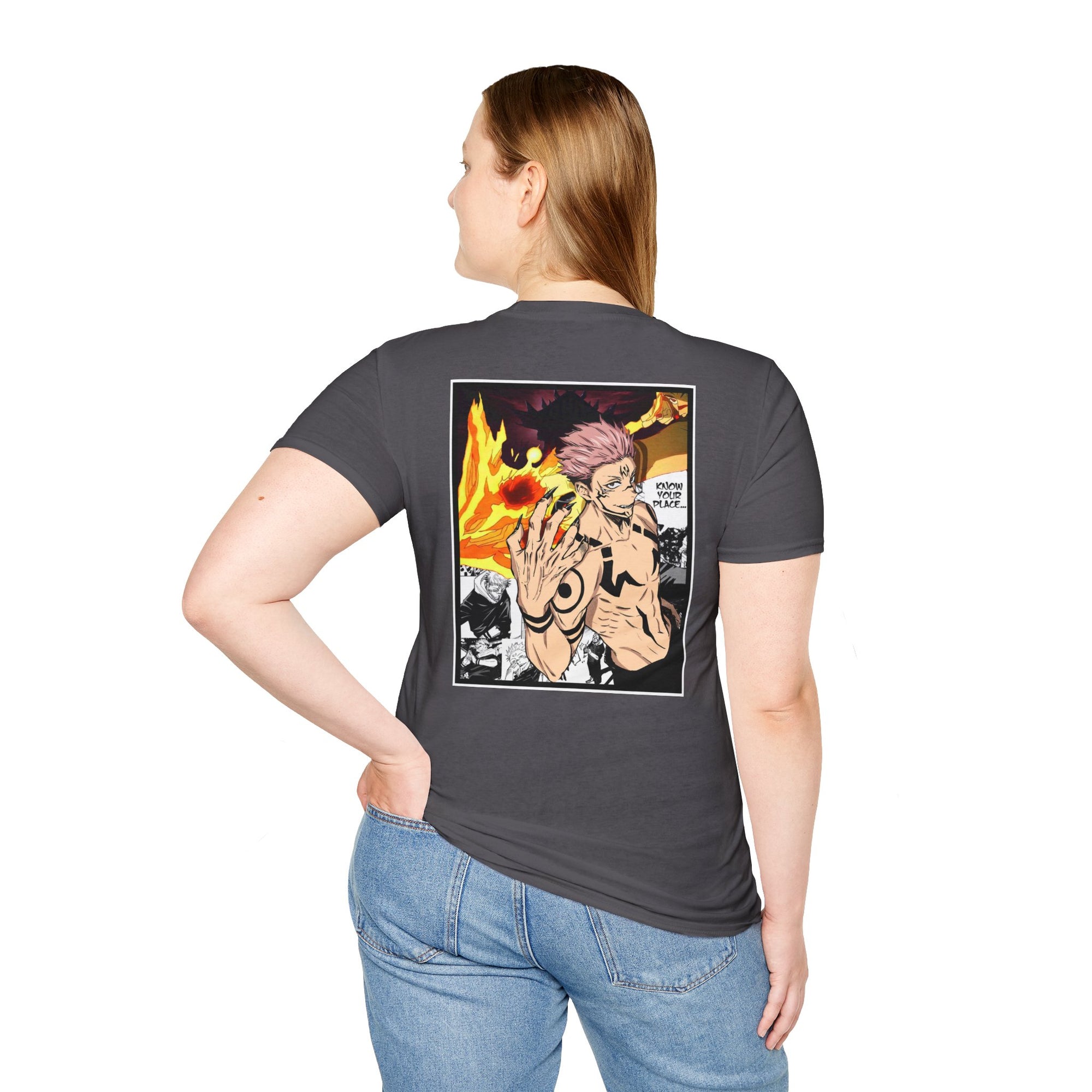 Camiseta informal Ryomen Sukuna (JUJUTSU KAISEN)