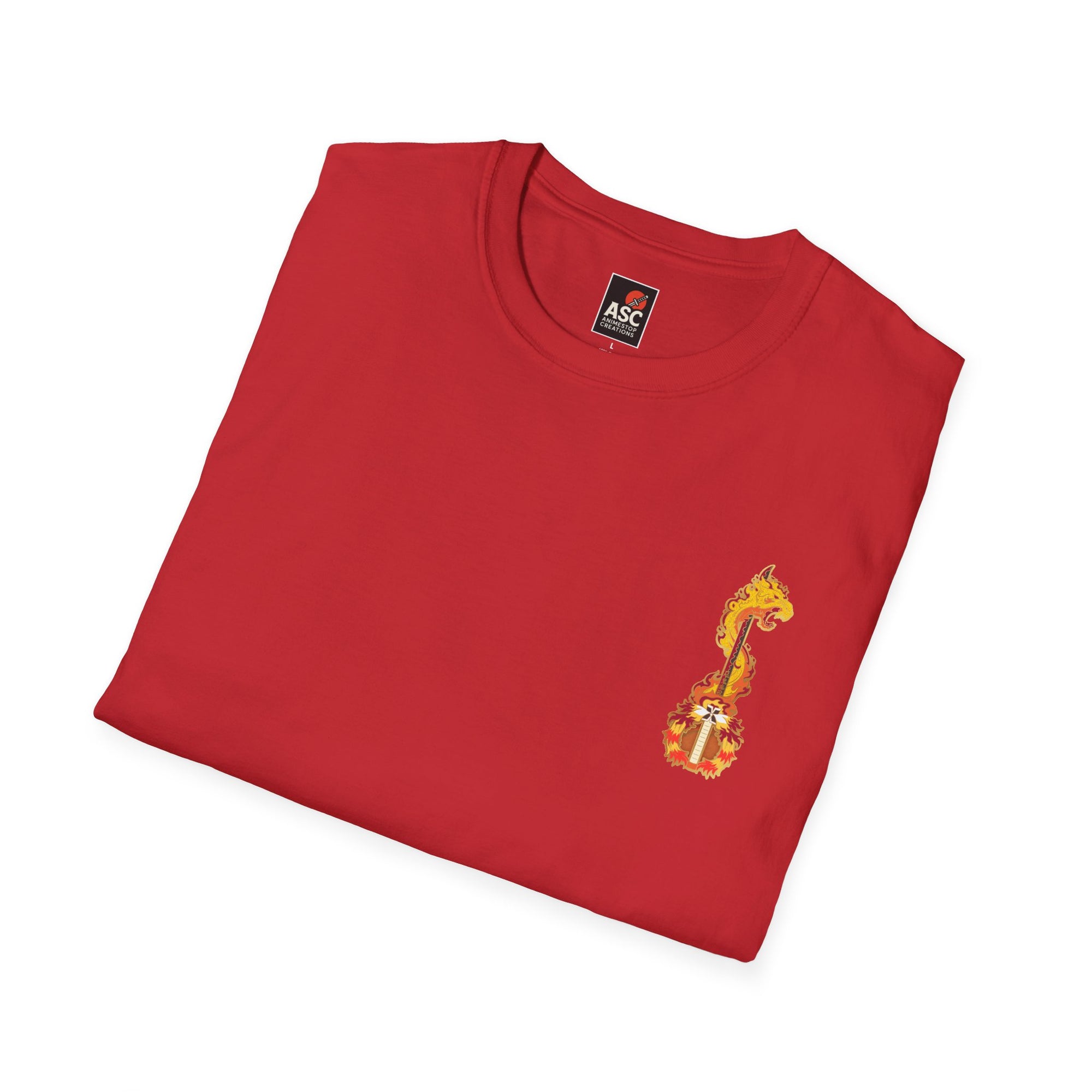 Camiseta informal Kyojuro Rengoku (DEMON SLAYER)