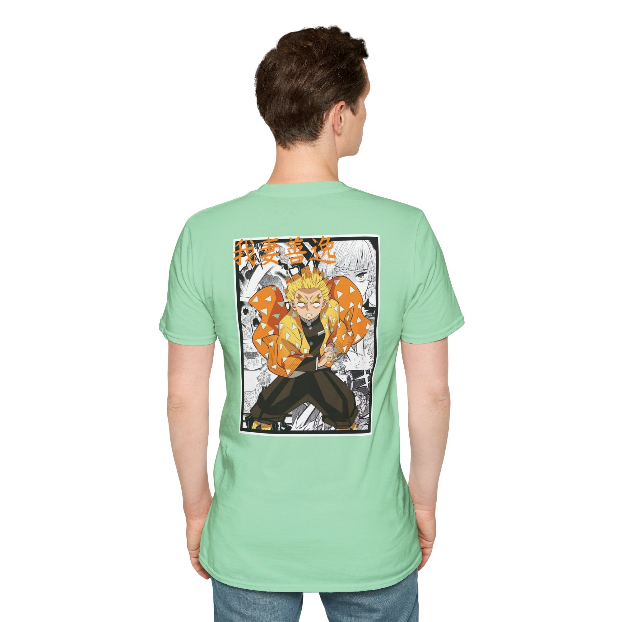 Camiseta informal Zenitsu Agatsuma (DEMON SLAYER)