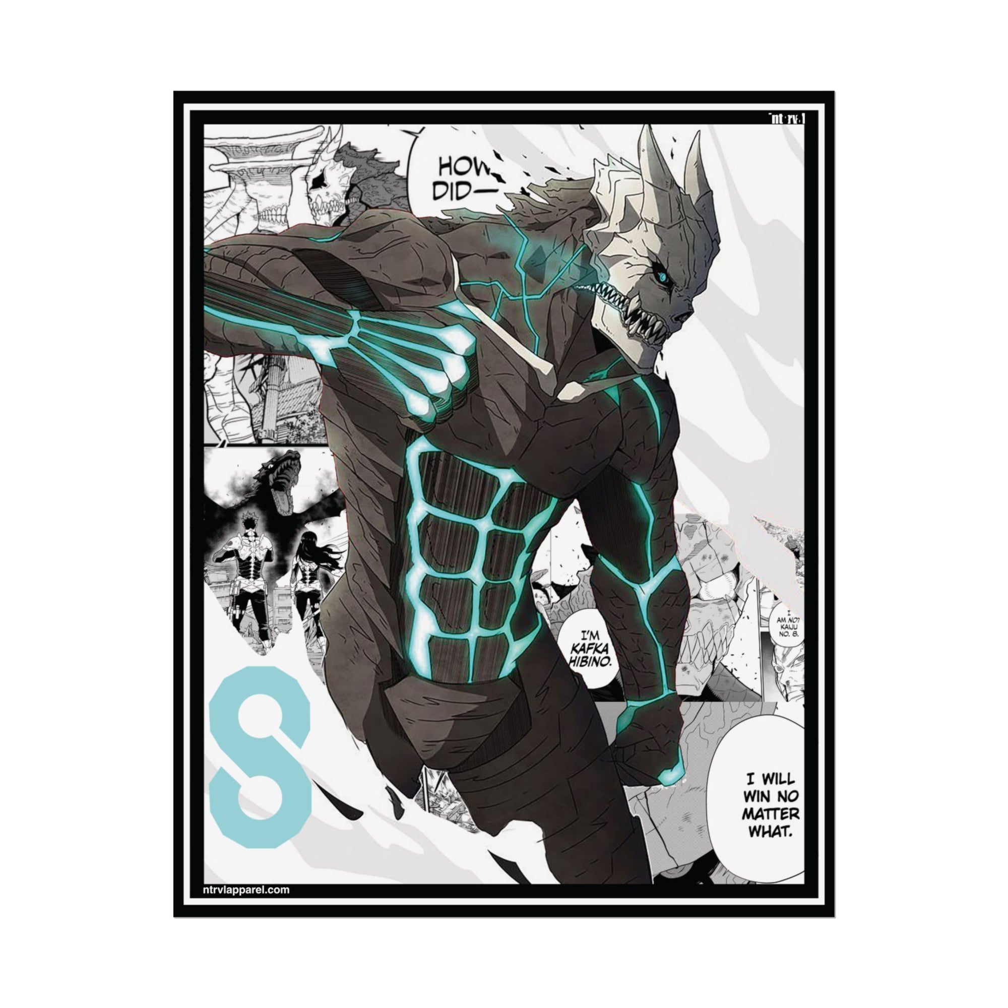Kafka Hibino (Kaiju No. 8) Poster