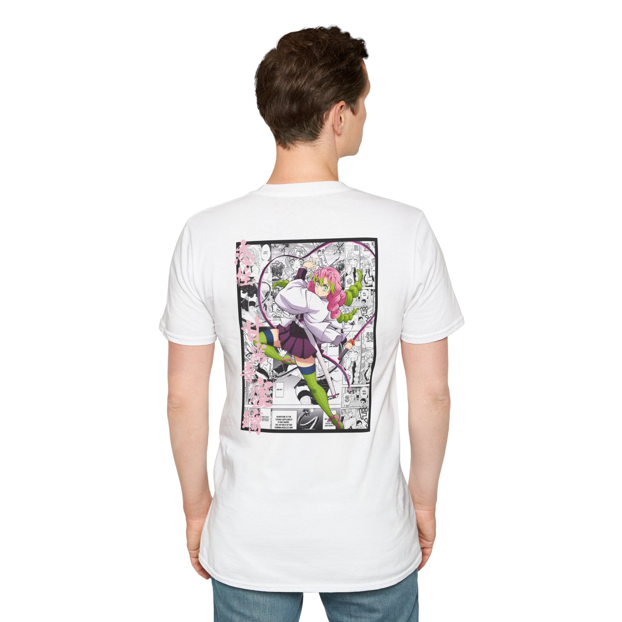 Camiseta informal Kanroji Mitsuri (DEMON SLAYER)