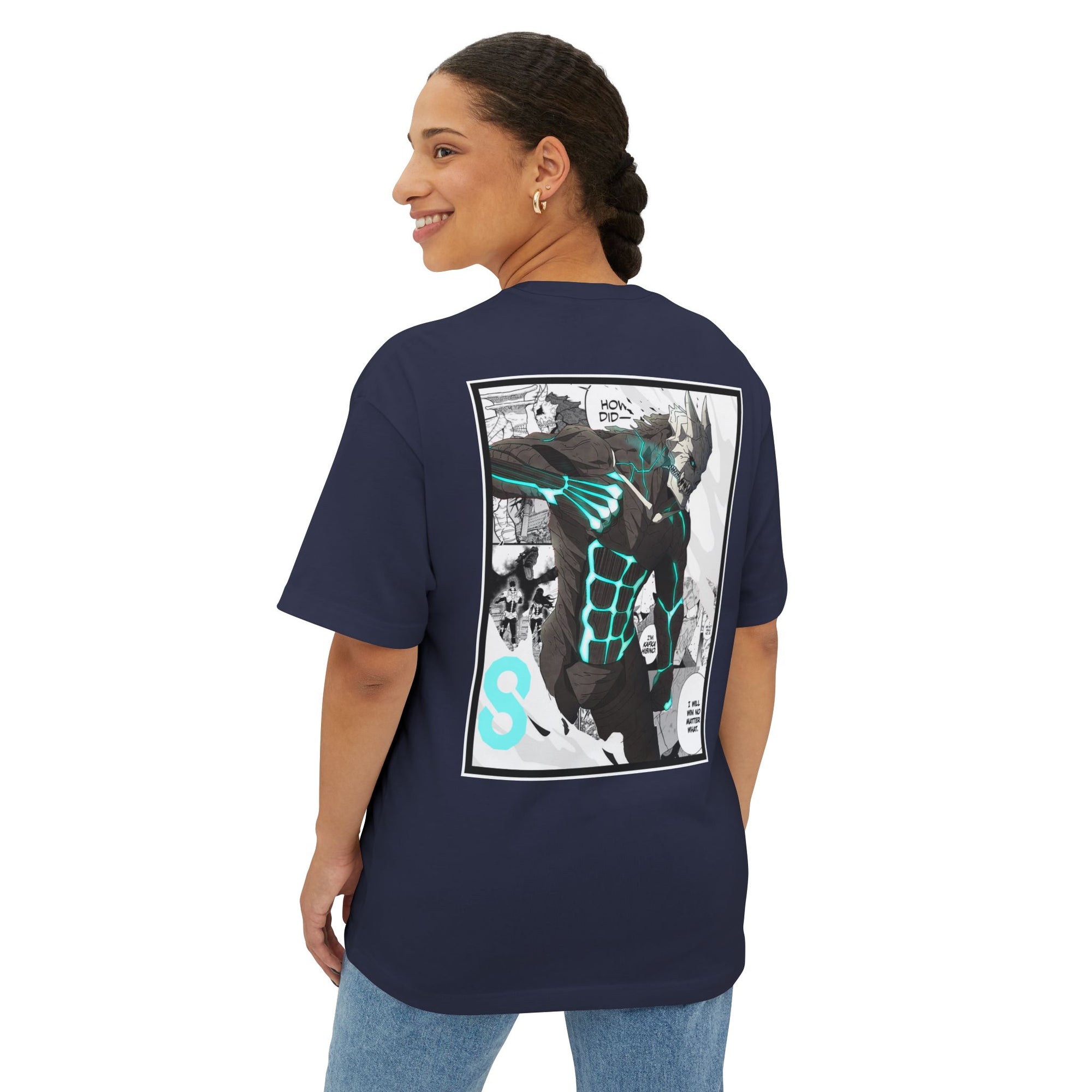 Kafka Hibino (Kaiju No. 8) Premium Oversized Tee