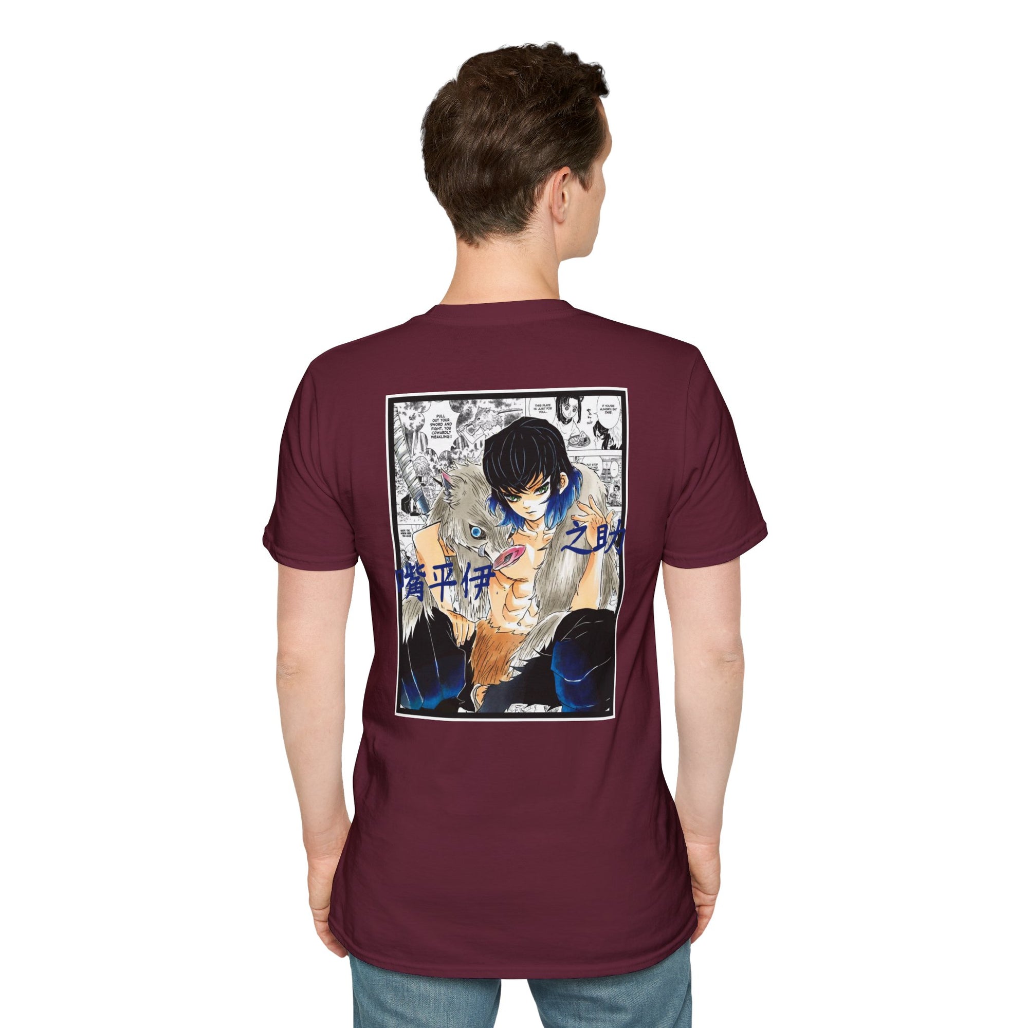 Camiseta informal Inosuke Hashibira (DEMON SLAYER)
