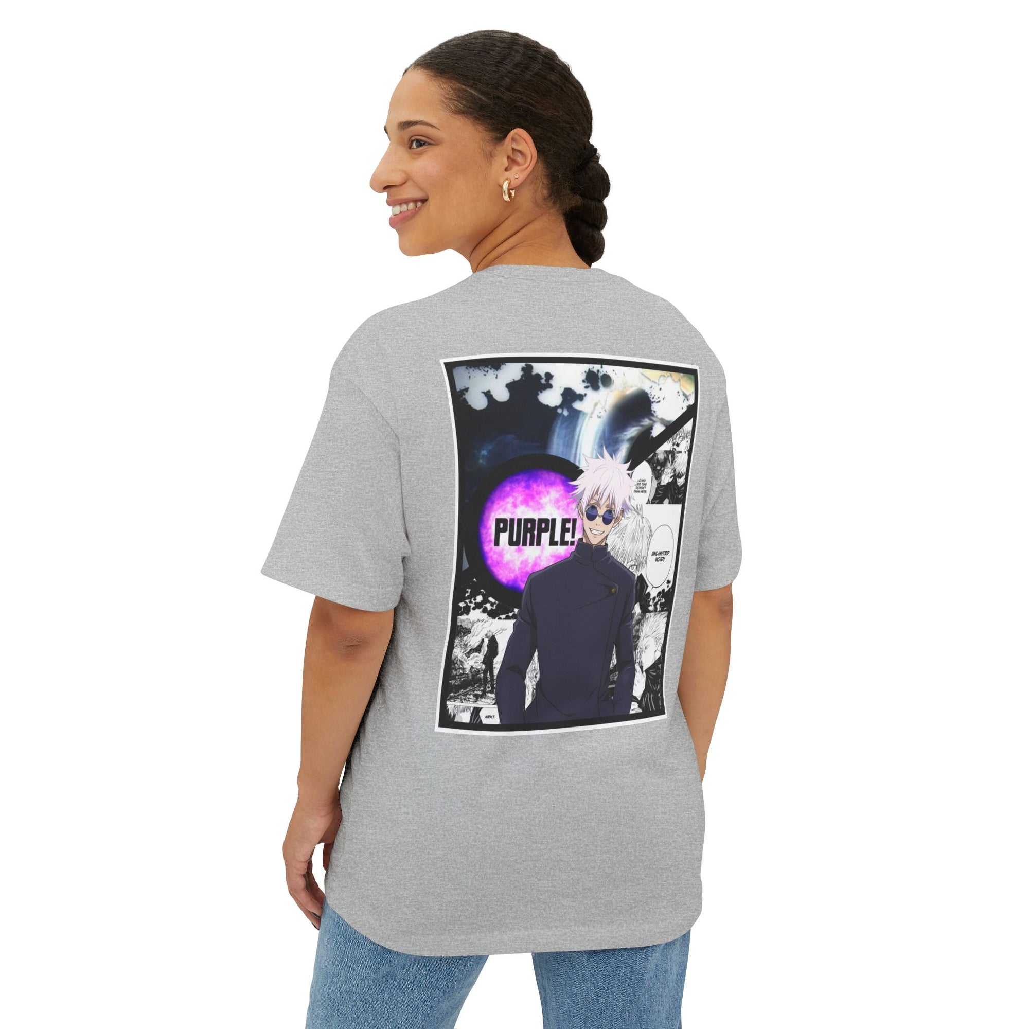 Camiseta extragrande de Satoru Gojo (JUJUTSU KAISEN)