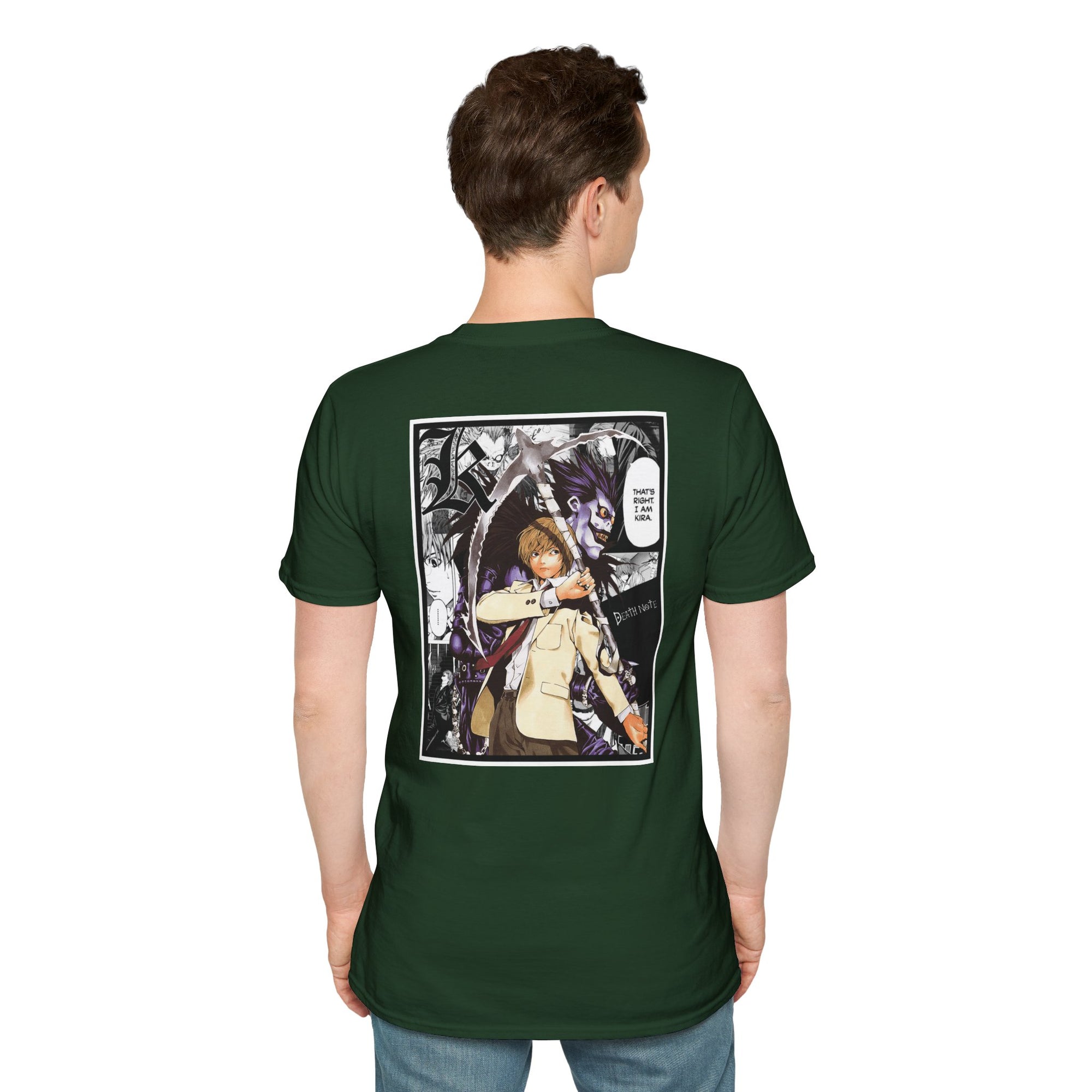 Camiseta informal de Light Yagami (DEATH NOTE)