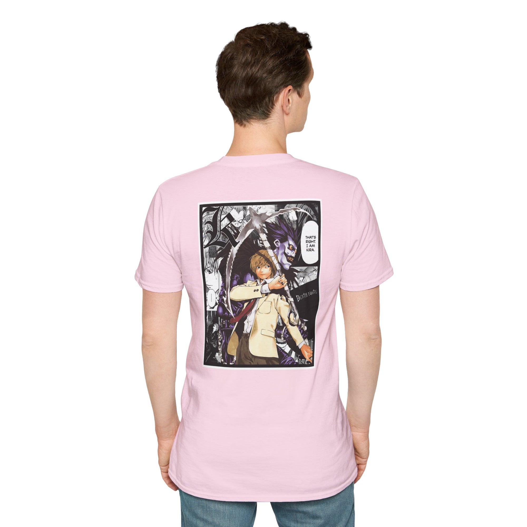 Camiseta informal de Light Yagami (DEATH NOTE)