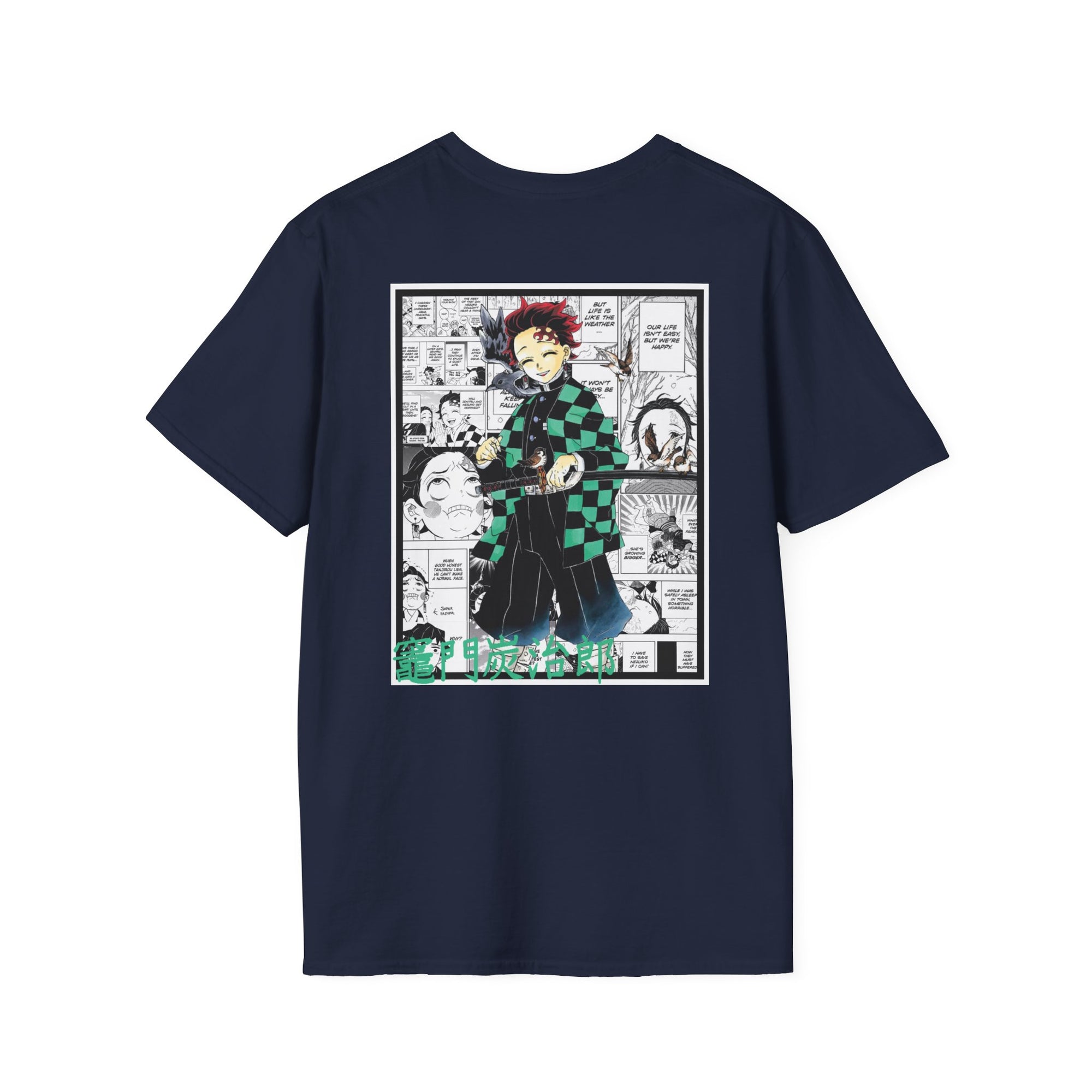 Camiseta informal Tanjiro Kamado (DEMON SLAYER)