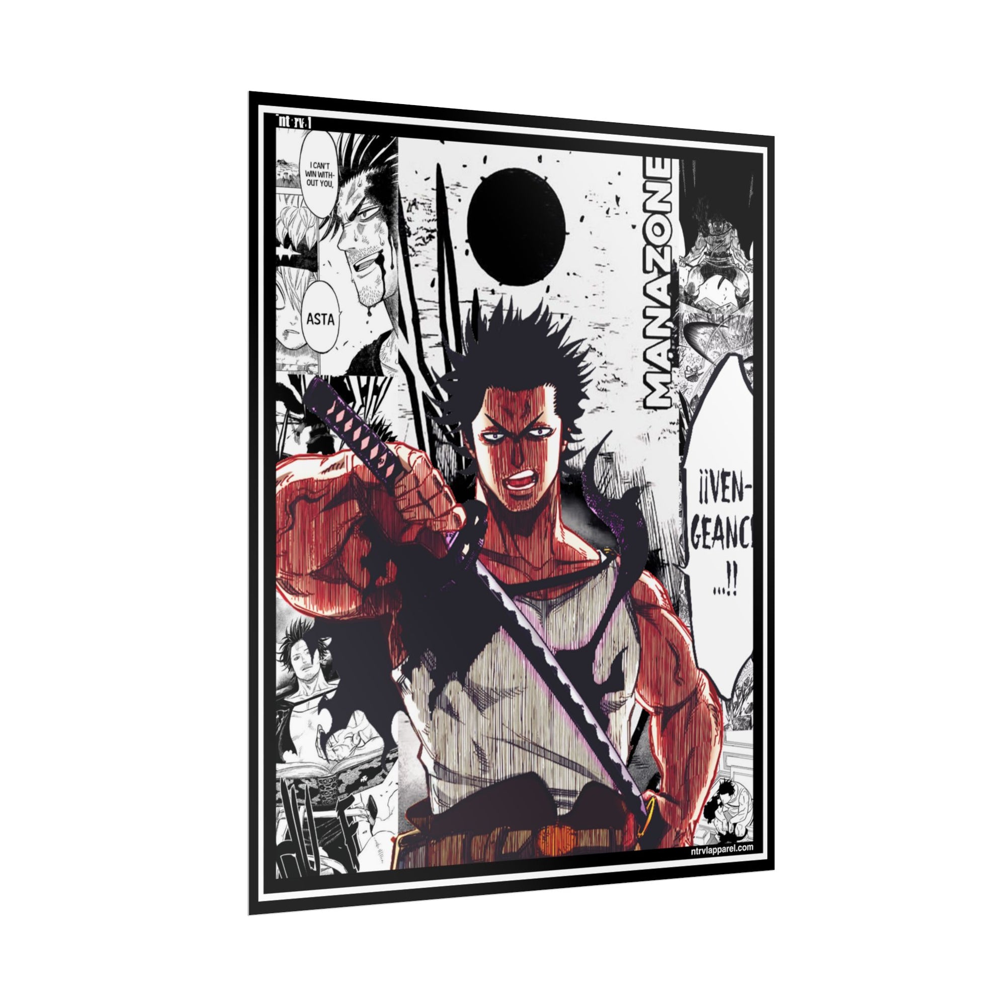 Yami Sukehiro (Black Clover) Poster