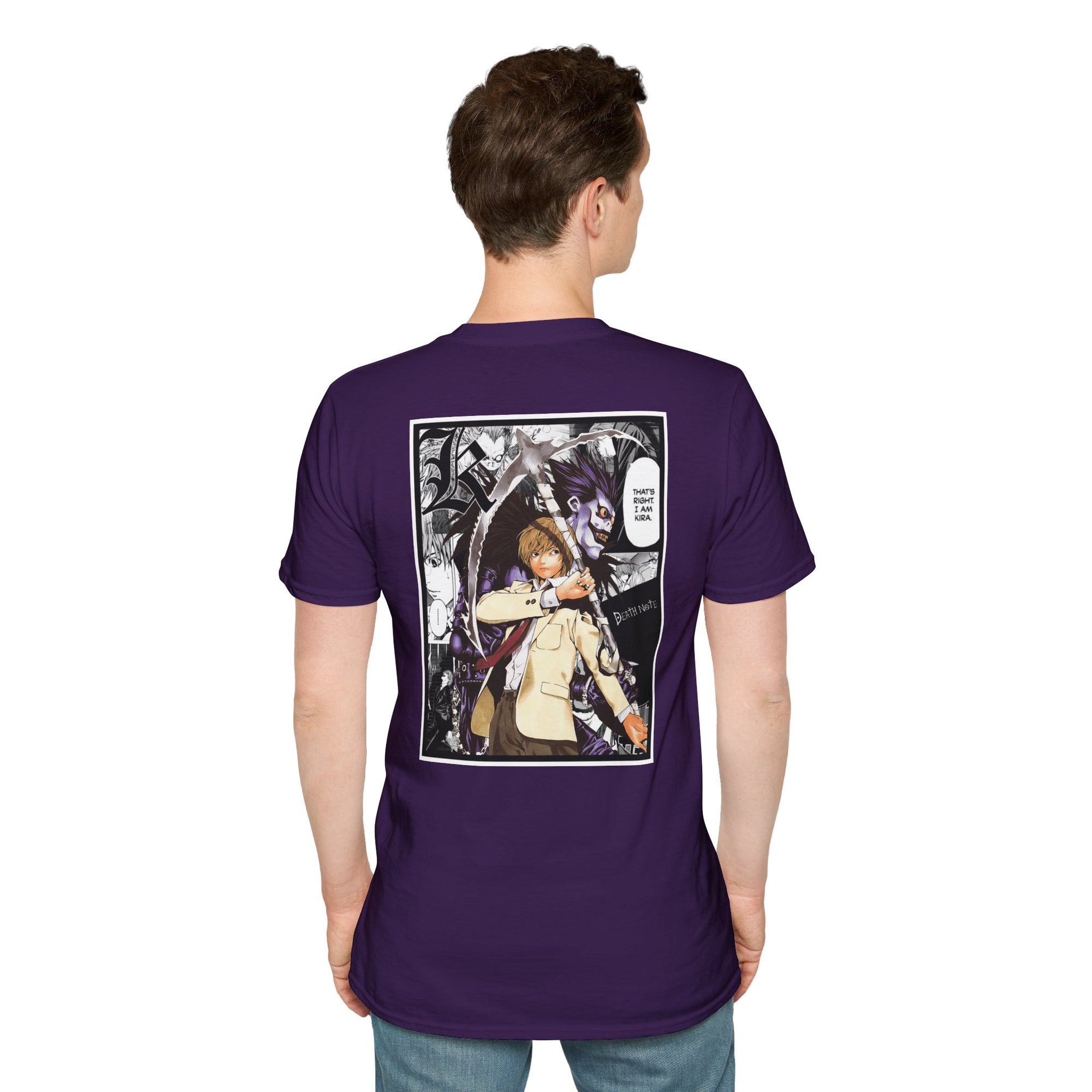 Camiseta informal de Light Yagami (DEATH NOTE)