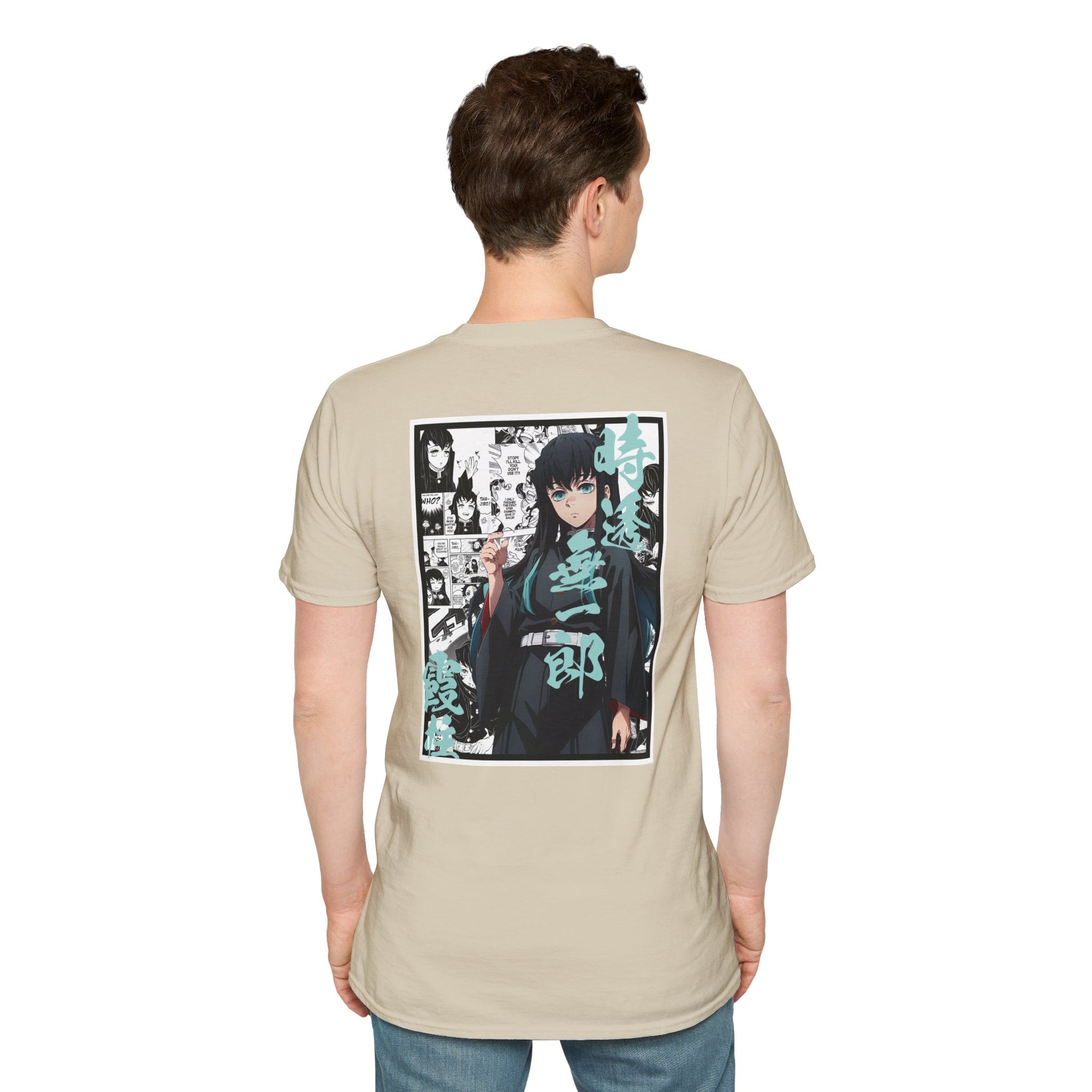 Camiseta informal de Muichiro Tokito (DEMON SLAYER)
