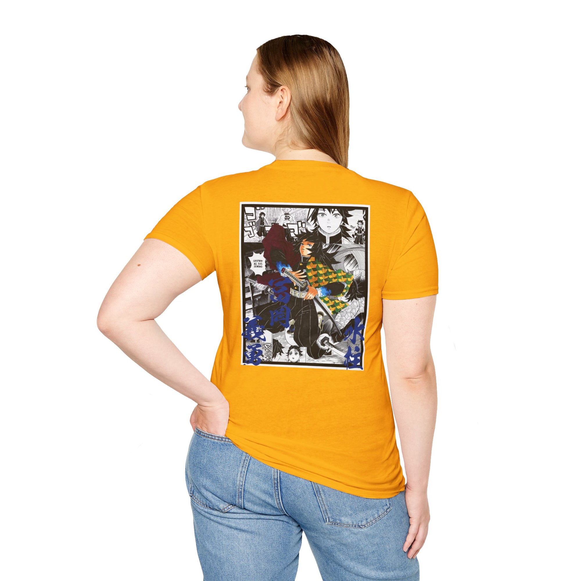Camiseta informal Giyu Tomioka (DEMON SLAYER)