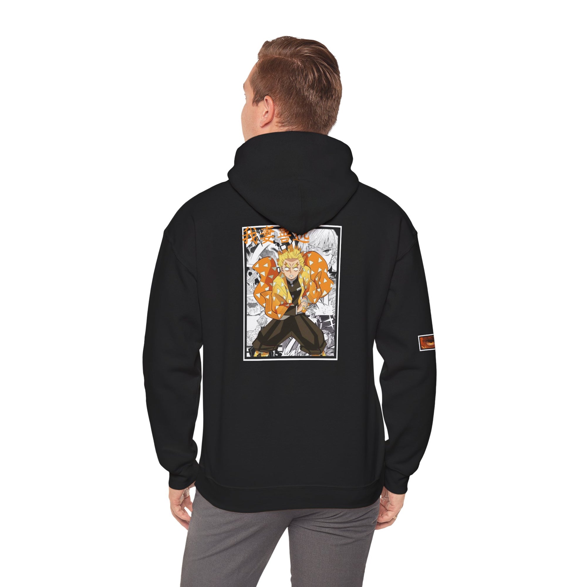 Sudadera con capucha Zenitsu Agatsuma (DEMON SLAYER)