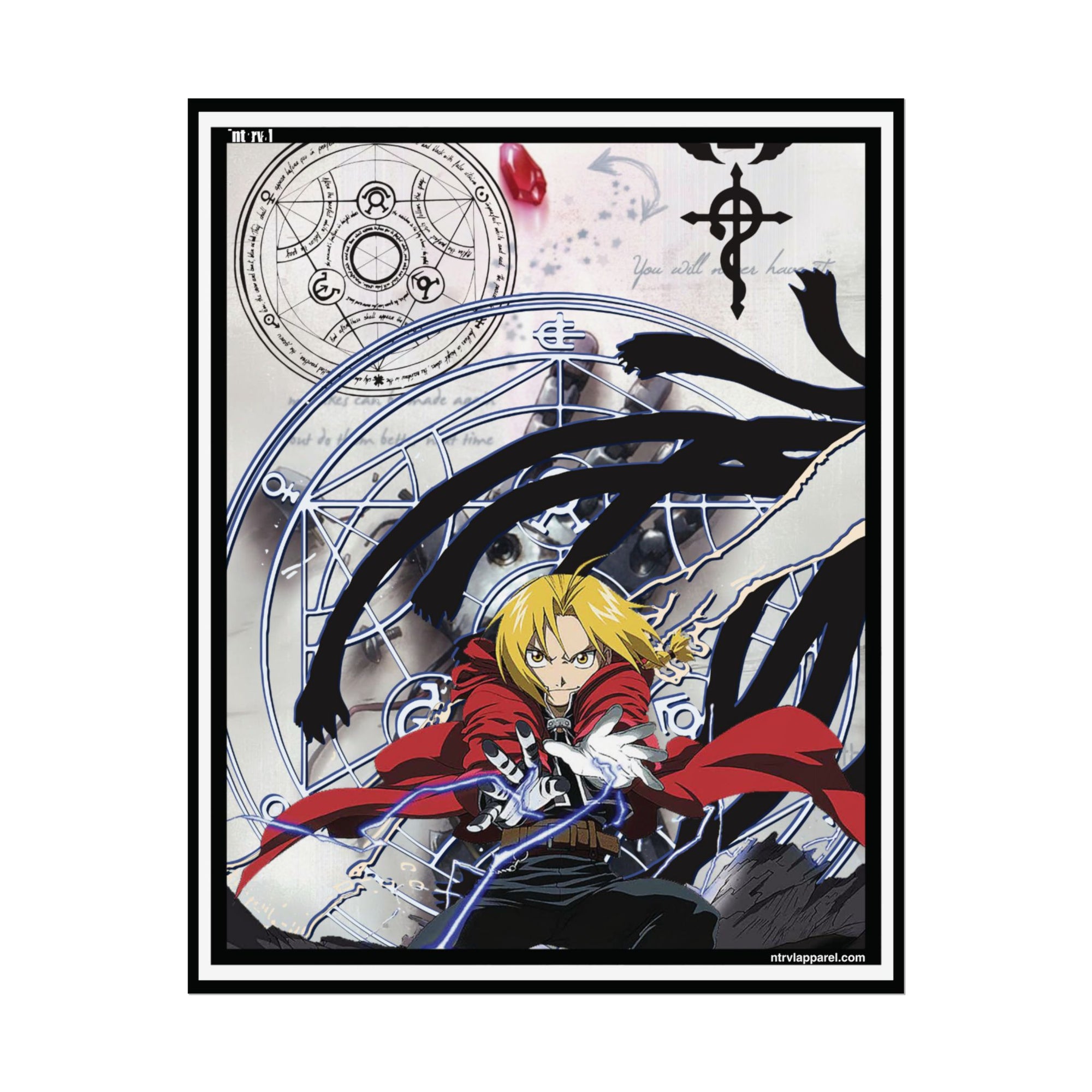 Edward Elric (Fullmetal) Poster