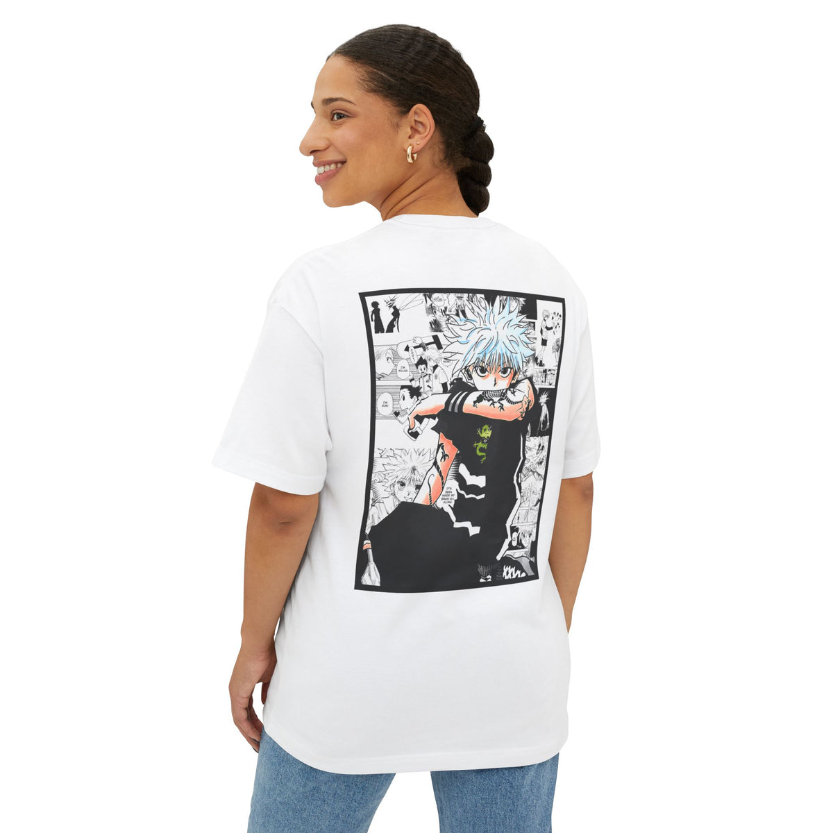 Killua Zoldych (HunterXHunter) Premium Oversized Tee