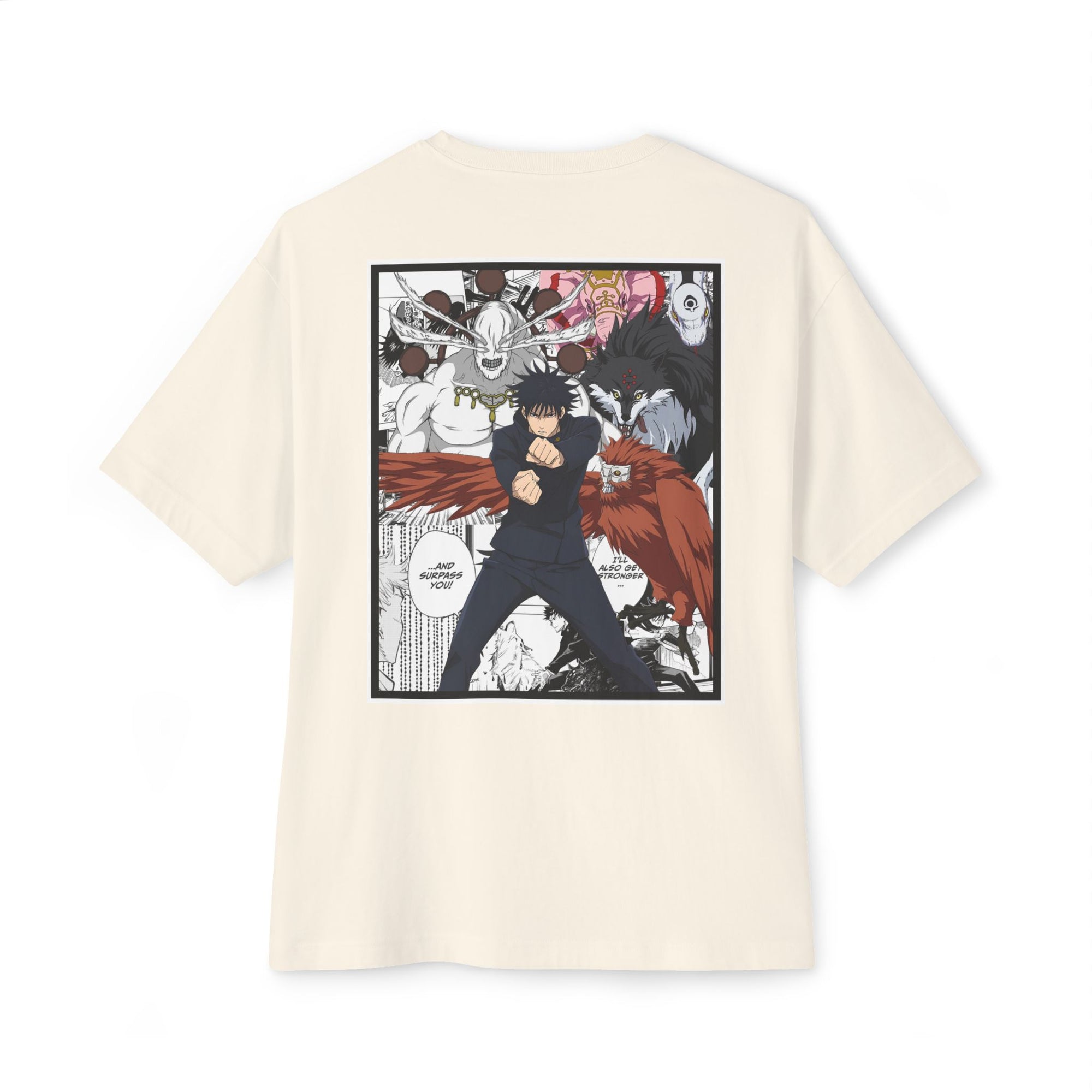 Camiseta extragrande de Megumi Fushiguro (JUJUTSU KAISEN)