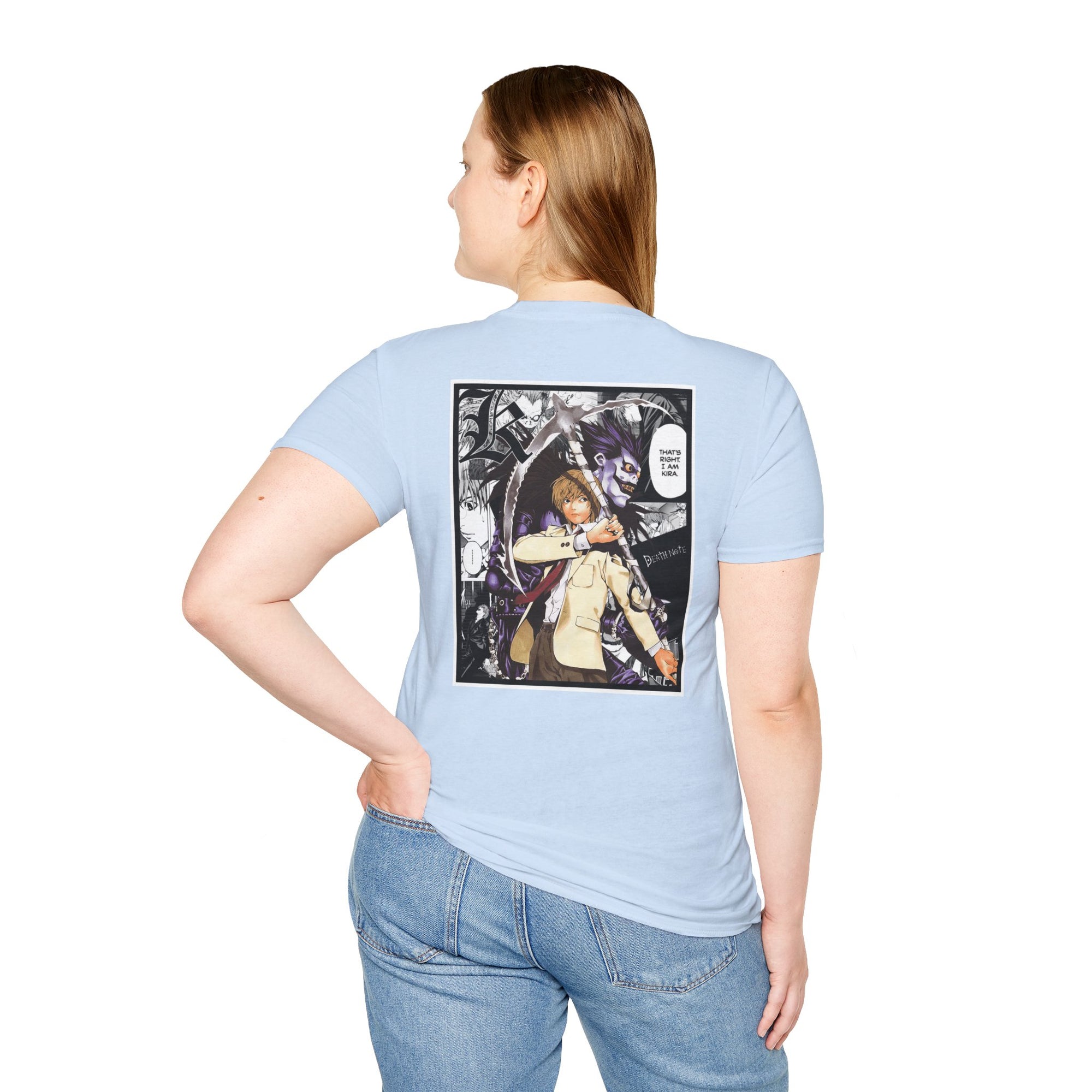 Camiseta informal de Light Yagami (DEATH NOTE)
