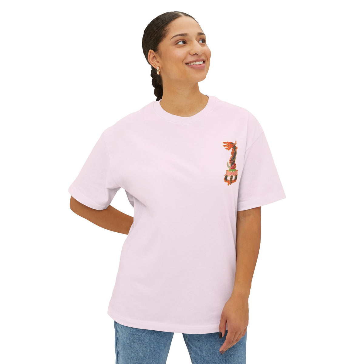 Camiseta extragrande de Nezuko Kamado (DEMON SLAYER)