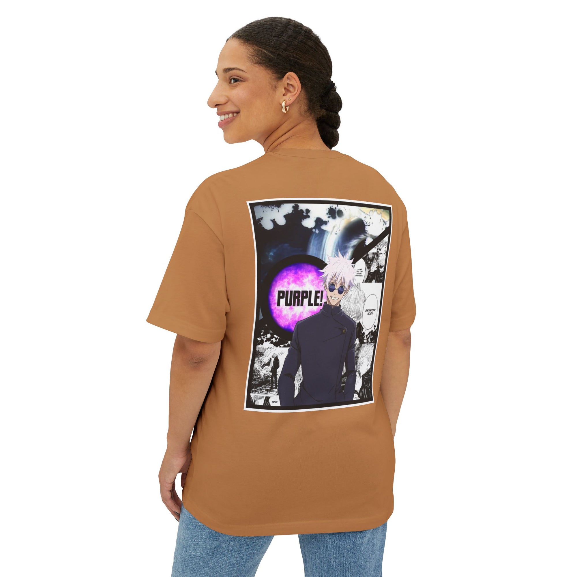 Camiseta extragrande de Satoru Gojo (JUJUTSU KAISEN)