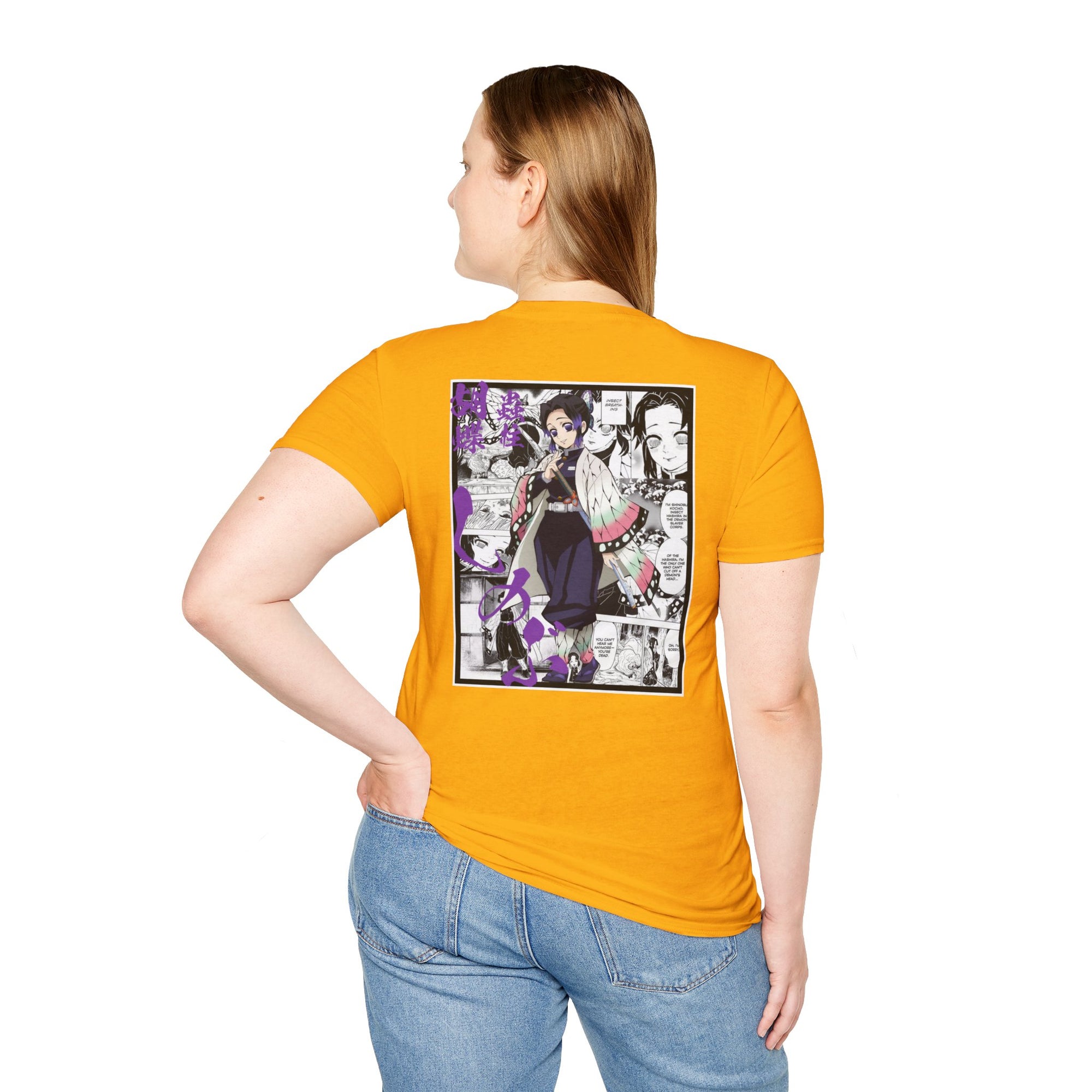 Camiseta informal de Shinobu Kochō (DEMON SLAYER)