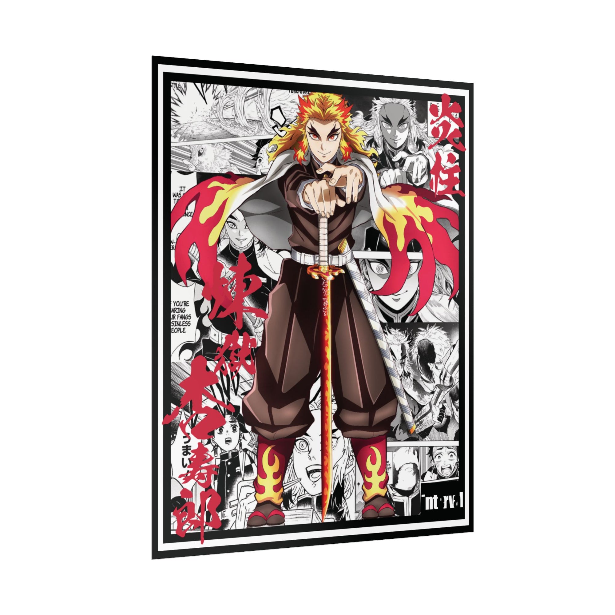 Kyōjurō Rengoku (Demon Slayer) Poster