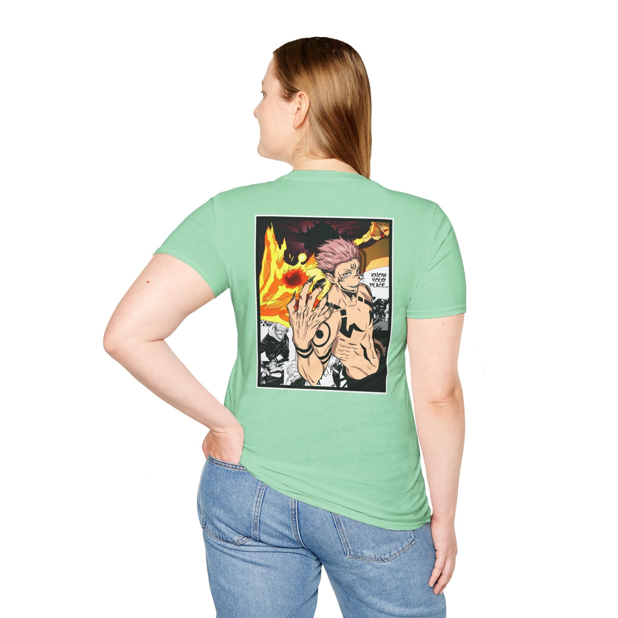 Camiseta informal Ryomen Sukuna (JUJUTSU KAISEN)